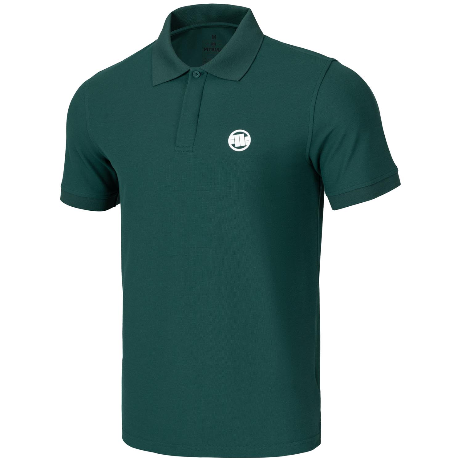 Pit Bull West Coast Polo T-Shirt, Coolmax Rockey, grün, L