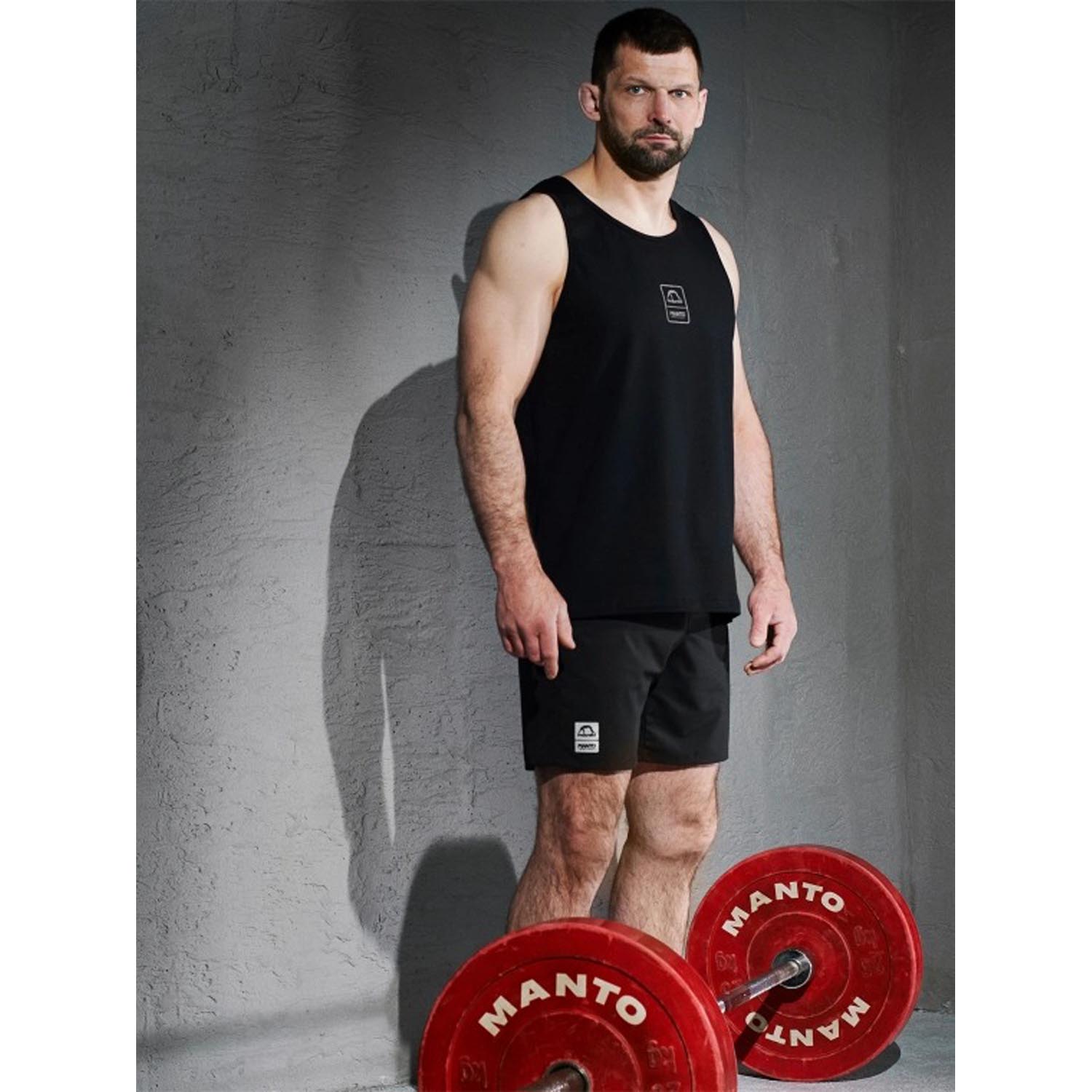 MANTO Tank Top, Pulse, black, XXL