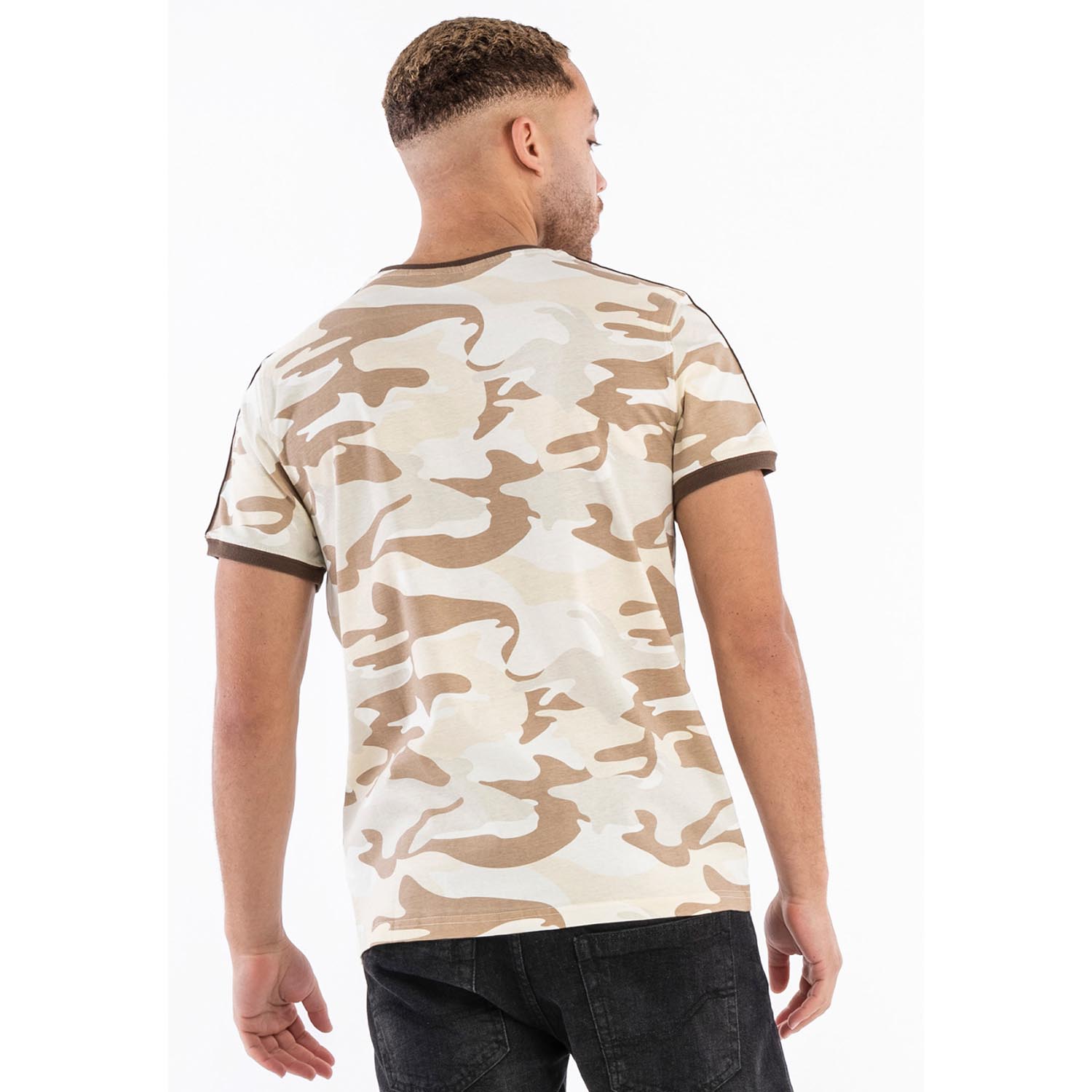 Lonsdale T-Shirt, Cregneash, camo-desert, L