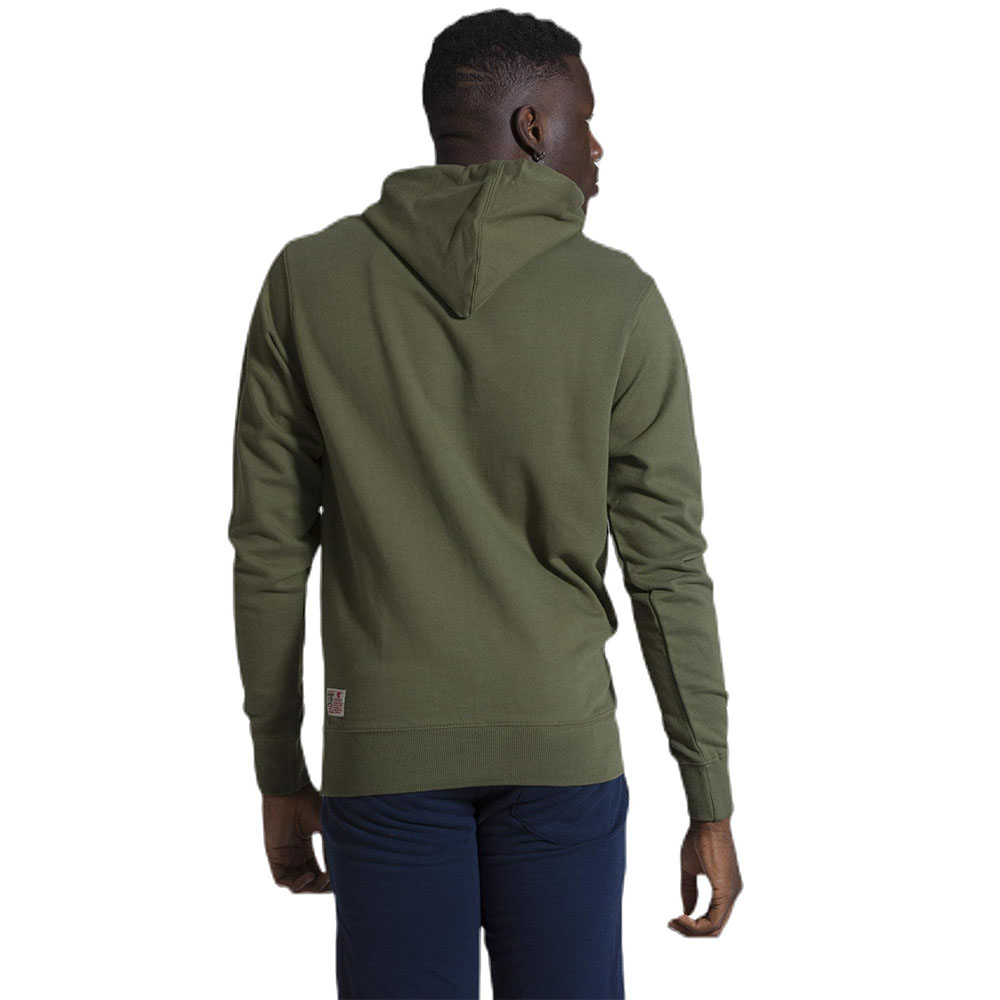 LEONE Hoody, Big Logo, grün, S