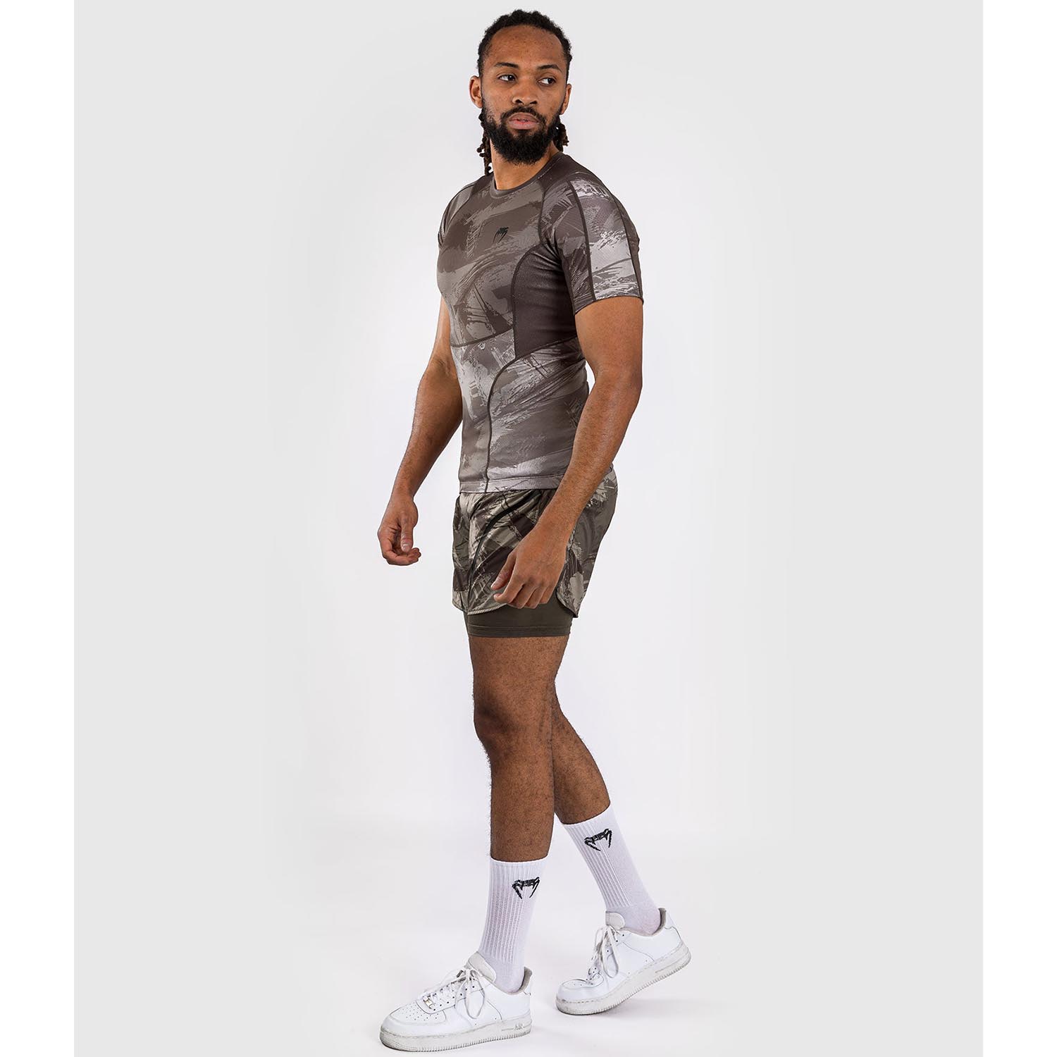 VENUM Rashguard, S/S, Electron 3.0, sand, L