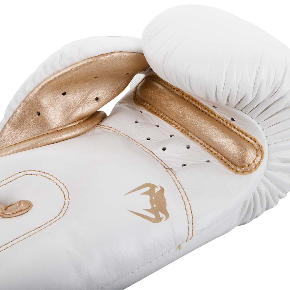 VENUM Boxing Gloves, Giant, 3.0, white-gold, 12 Oz