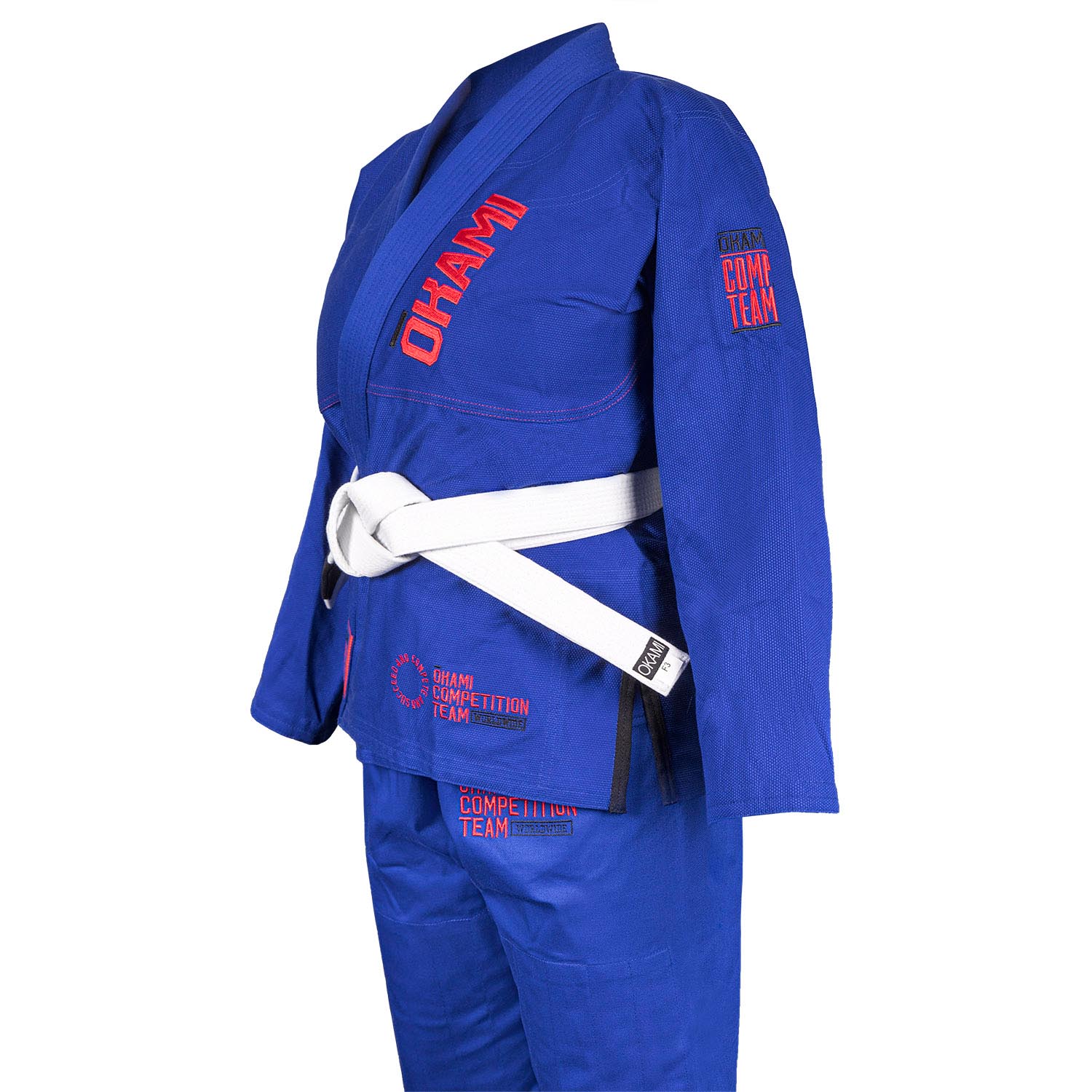 OKAMI BJJ GI, Women, Competition Team V2, blue, F3