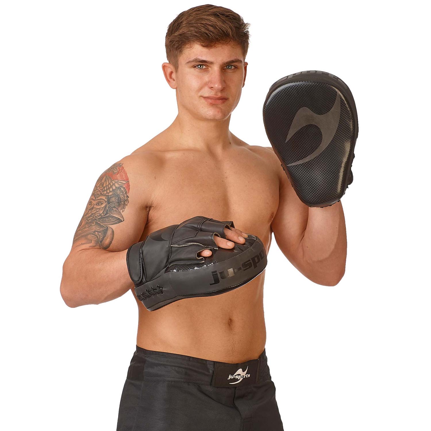 Ju-Sports Kick Pads, Assassin, black