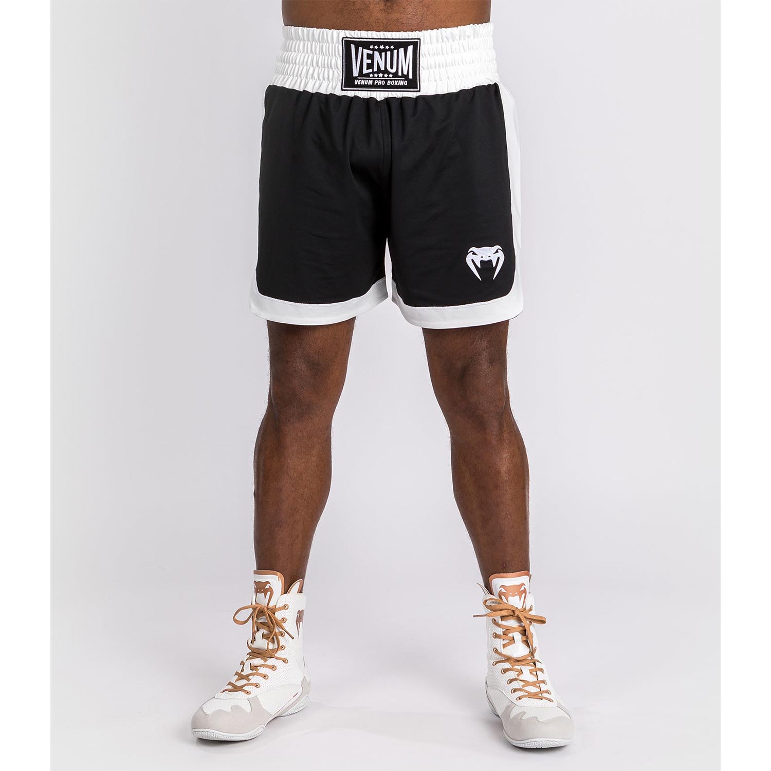 VENUM Boxing Shorts, Classic, black-white, S
