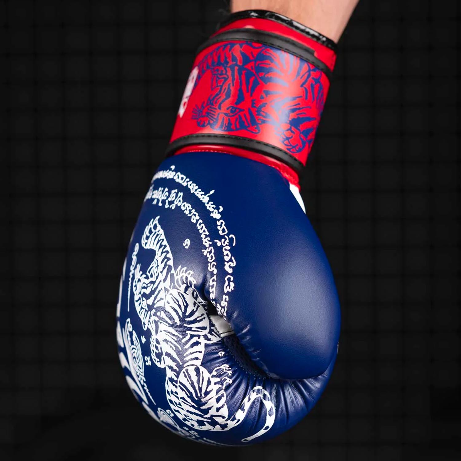 Phantom Athletics Boxhandschuhe, Muay Thai, blau-rot, 12 Oz
