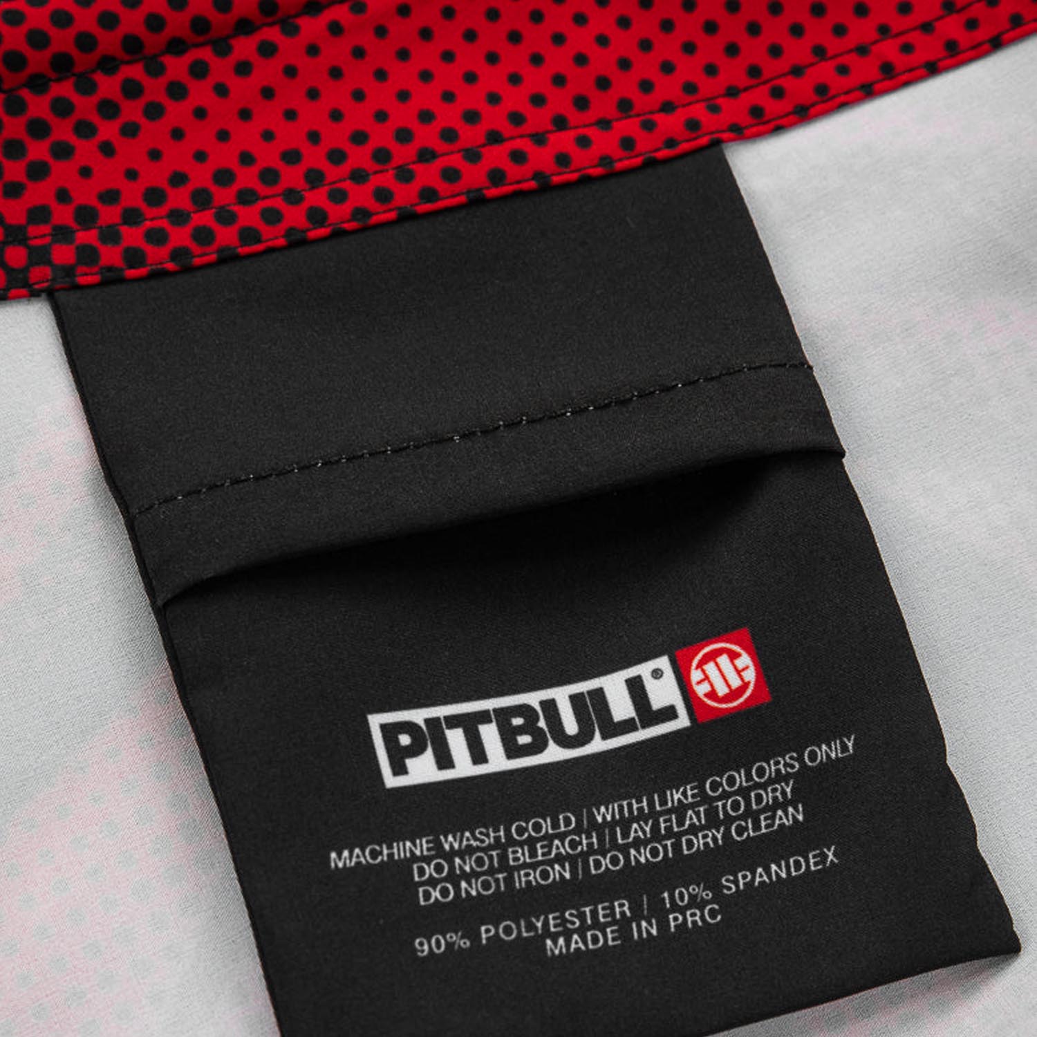 Pit Bull West Coast MMA Fight Shorts, Dot 2, red, XL