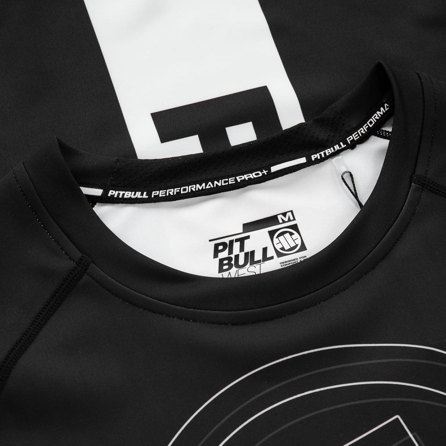 Pit Bull West Coast Rashguard, L/S, Hilltop Sports, black, S