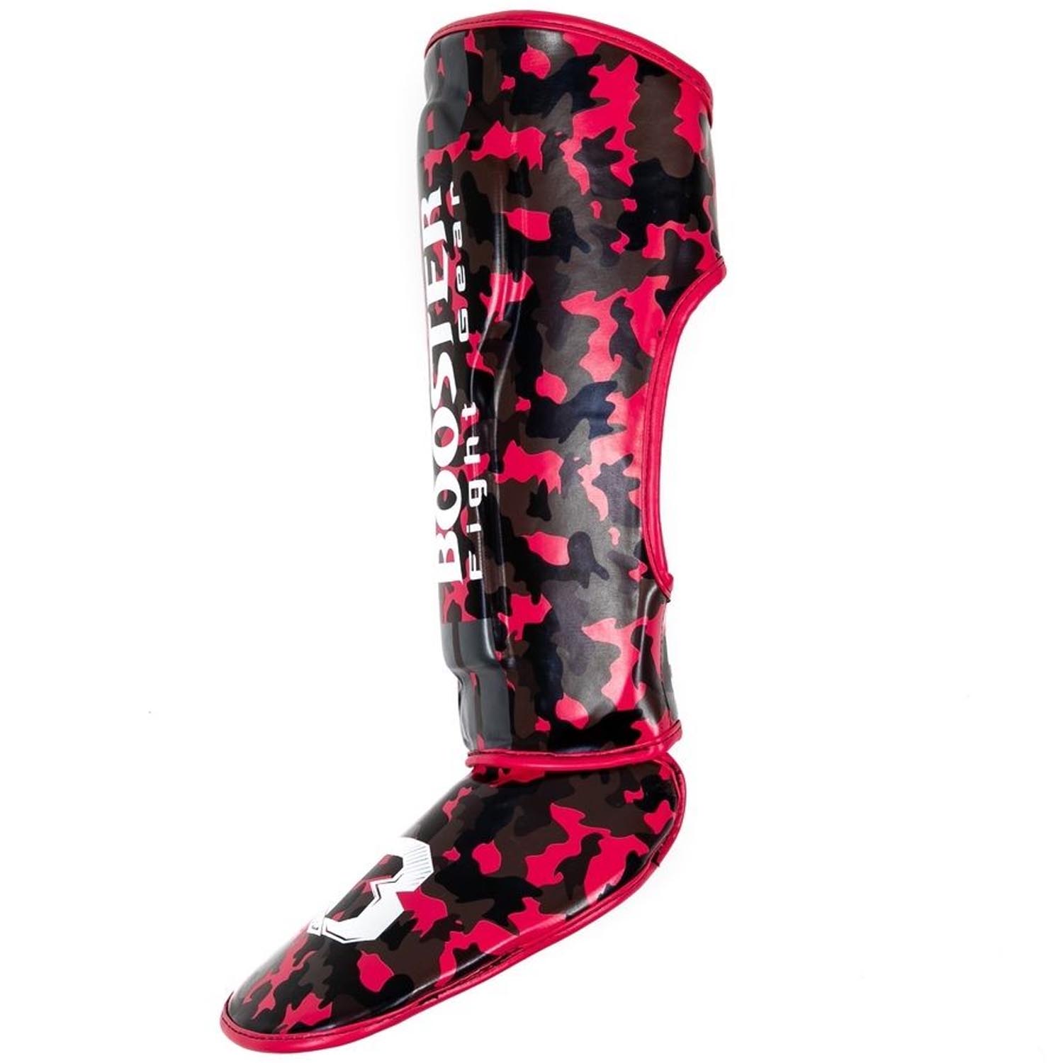Booster Schienbeinschoner, Kinder, Camo, pink, S