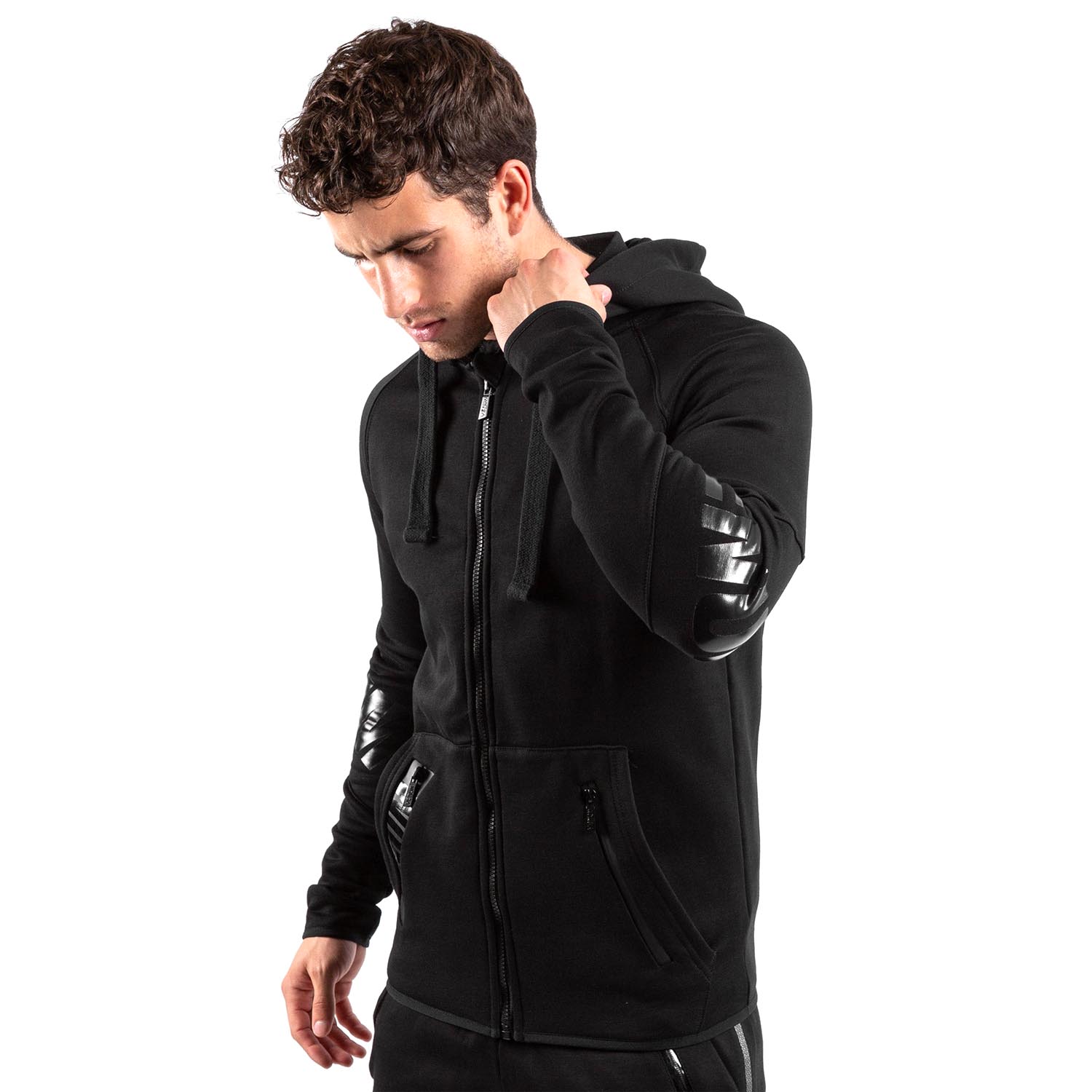 VENUM Zip Hoody, Contender 3.0, black-black, XXL