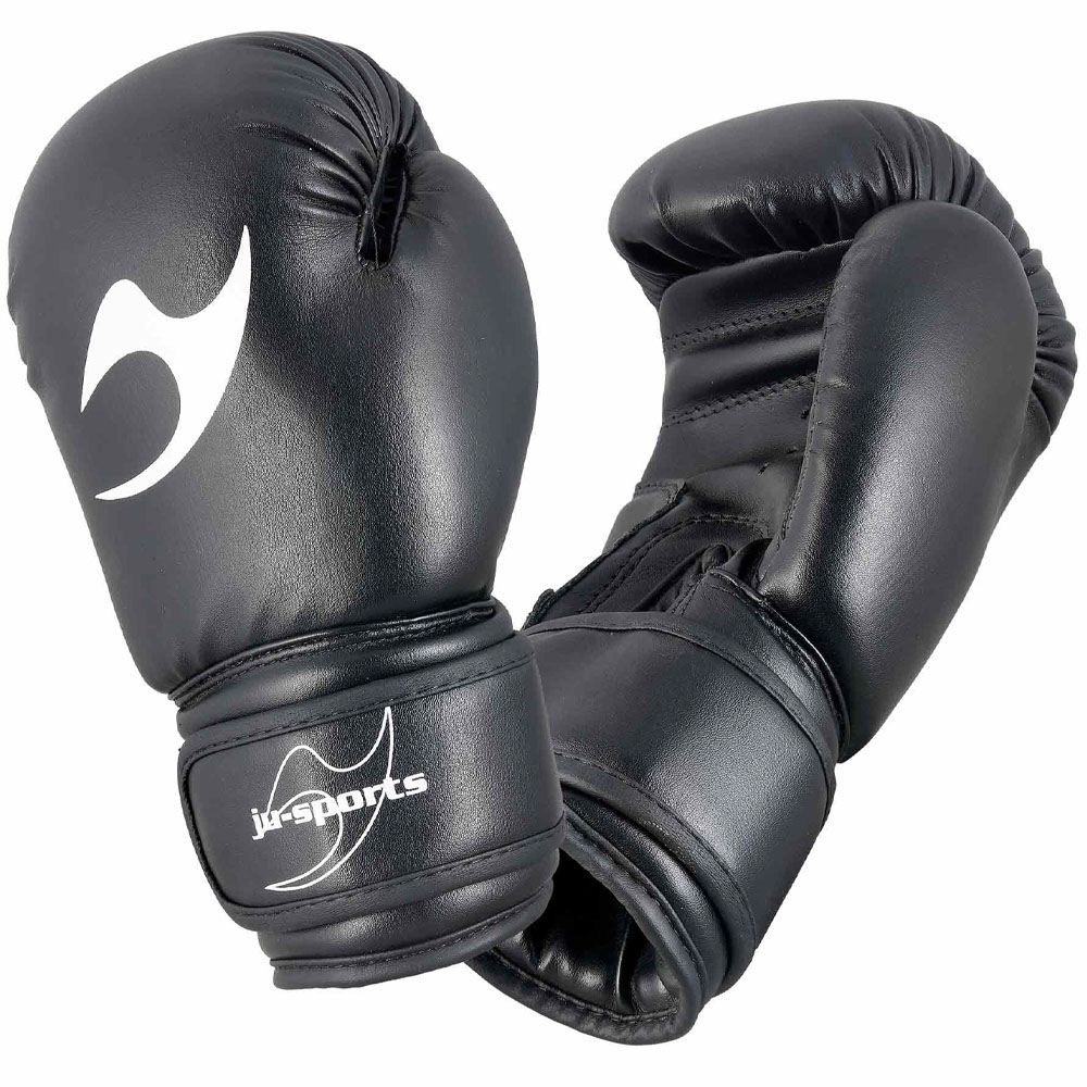 Ju-Sports Boxhandschuhe, Kinder, schwarz, 4 Oz
