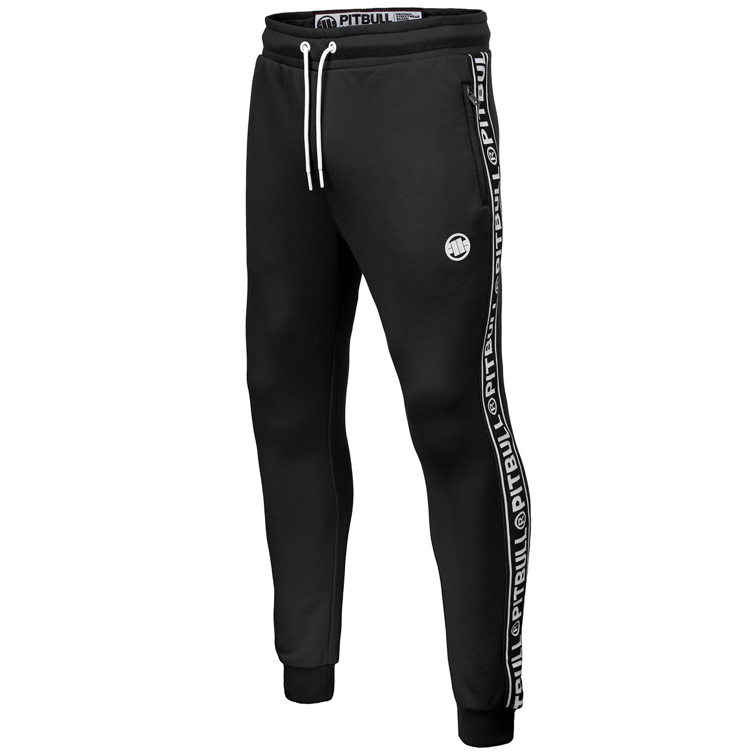 Pit Bull West Coast Joggers, Tape Logo Terry, black XXL