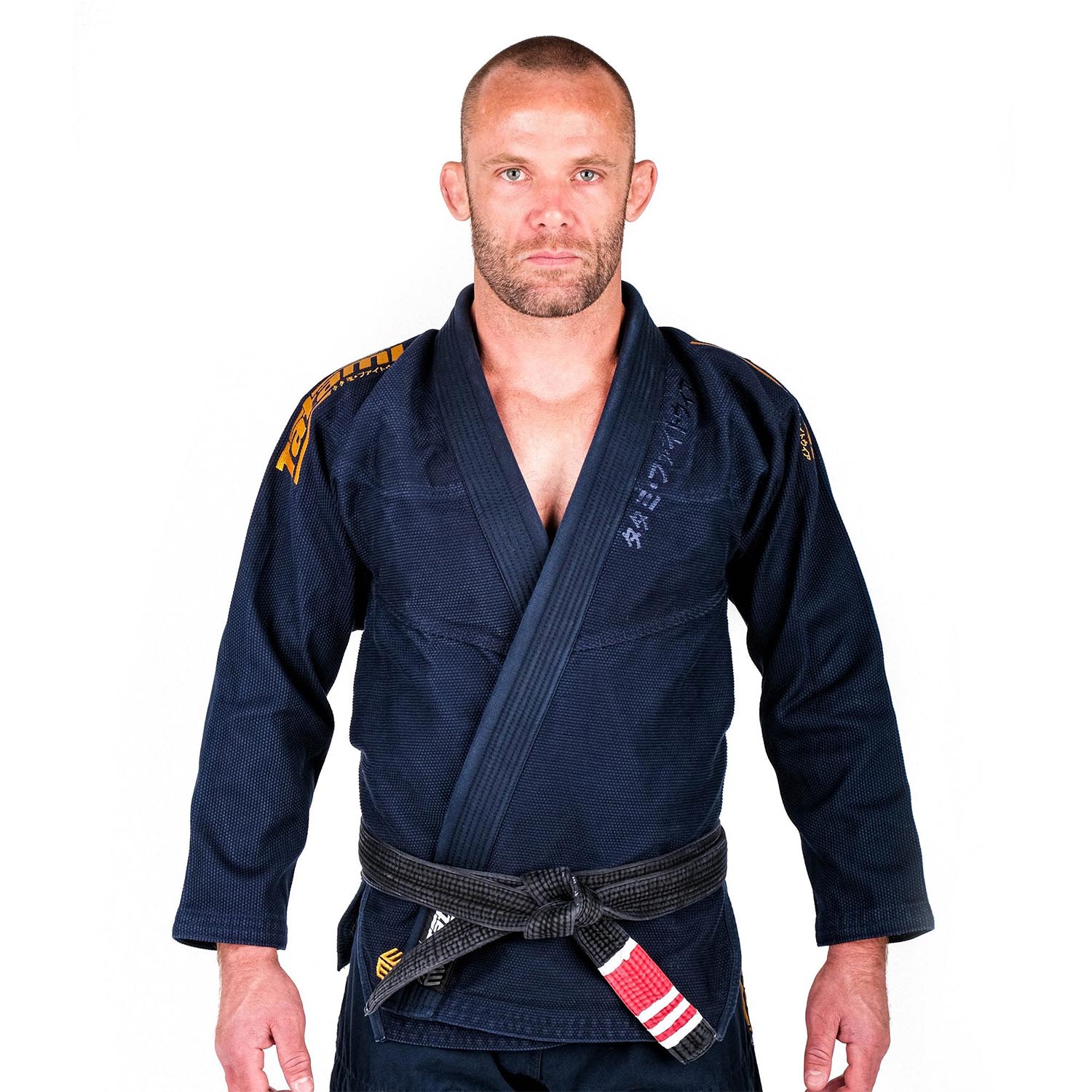 Tatami BJJ GI, Estilo Black Label, navy-gold, A1L