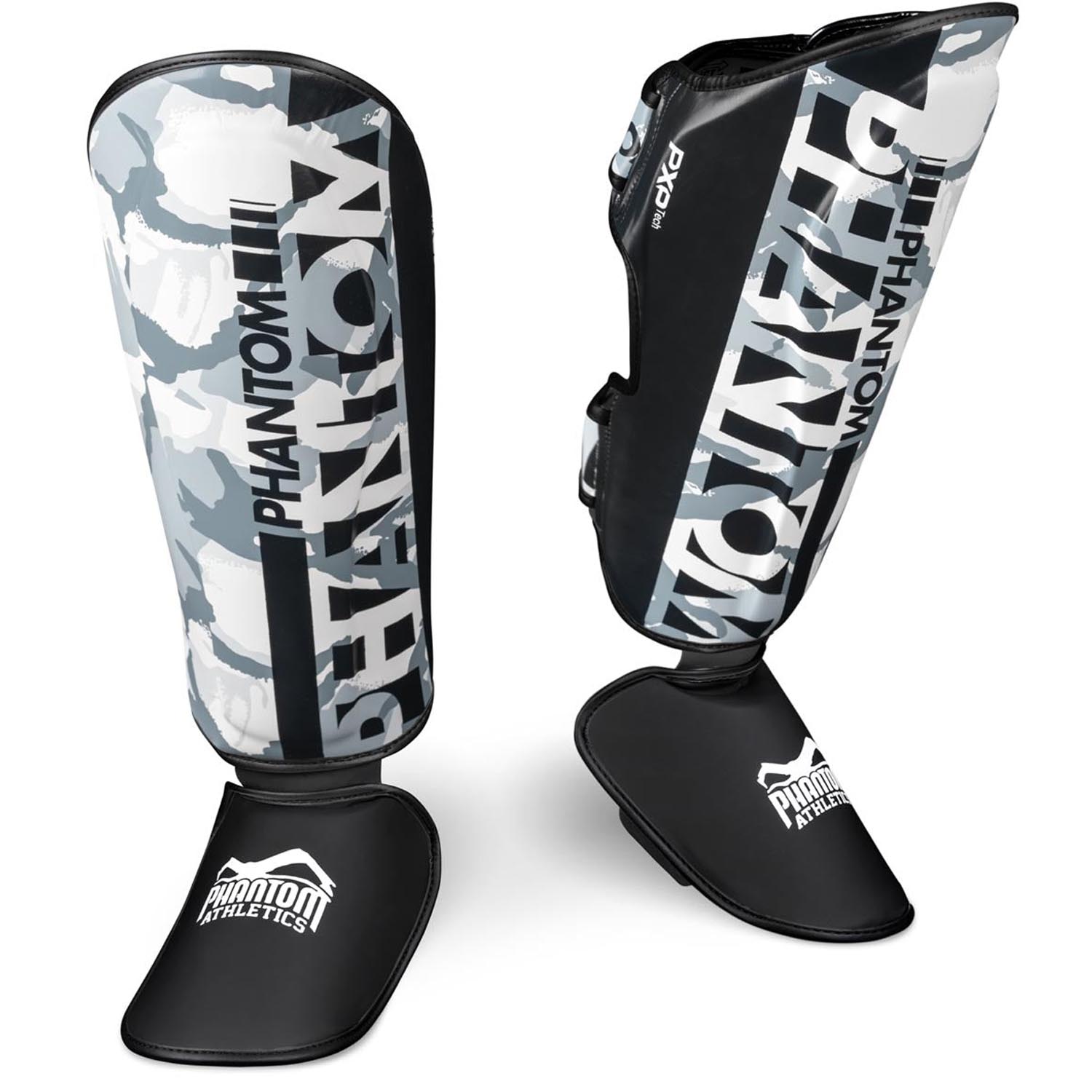 Phantom Athletics Shin Guard, Apex, Striking, camo-white