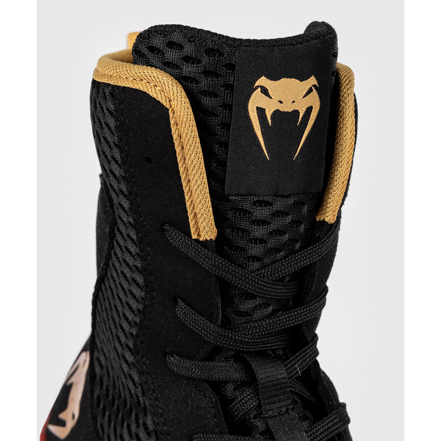 VENUM Boxschuhe, Contender, schwarz-rot-gold, 46