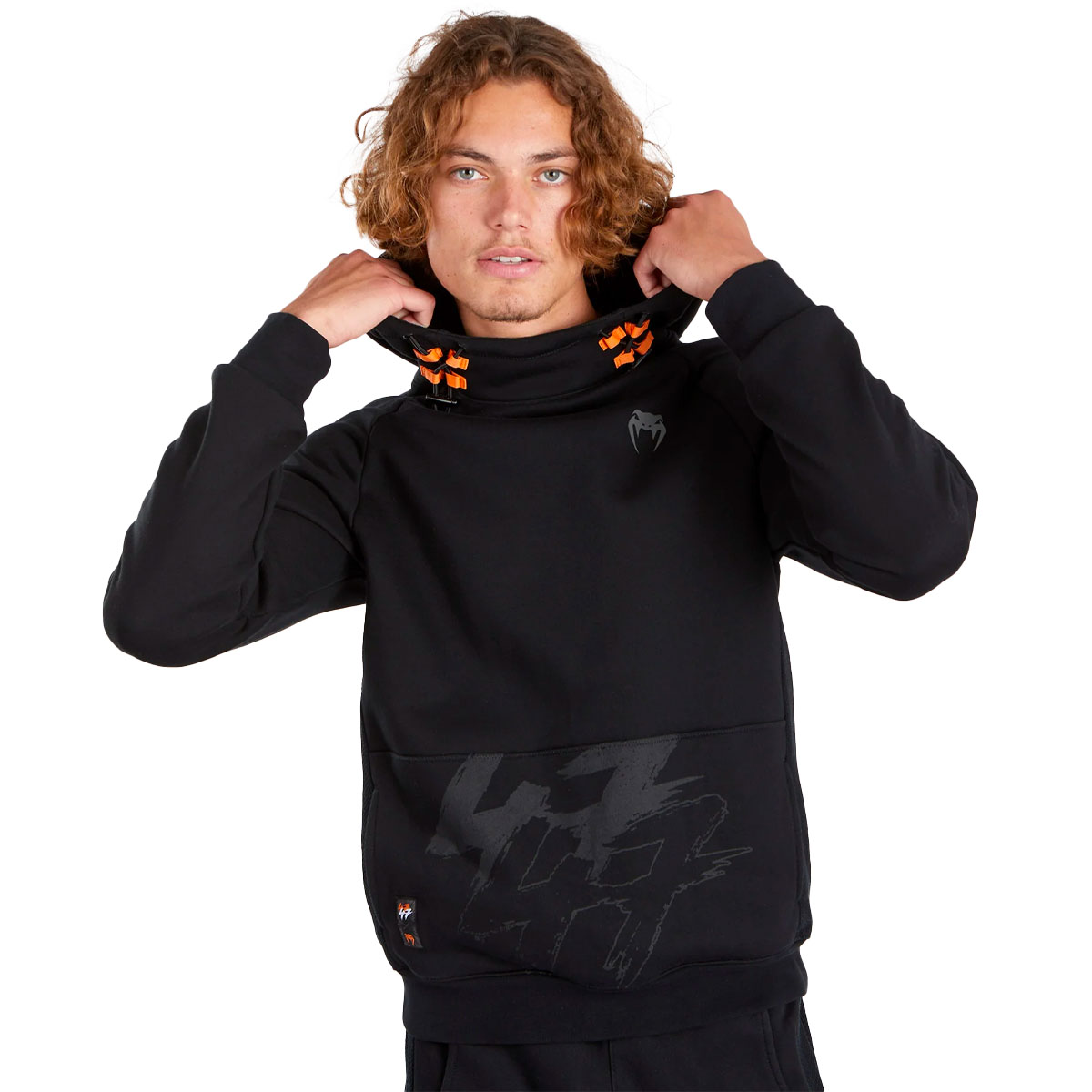 VENUM Hoody, S47, black-orange, M