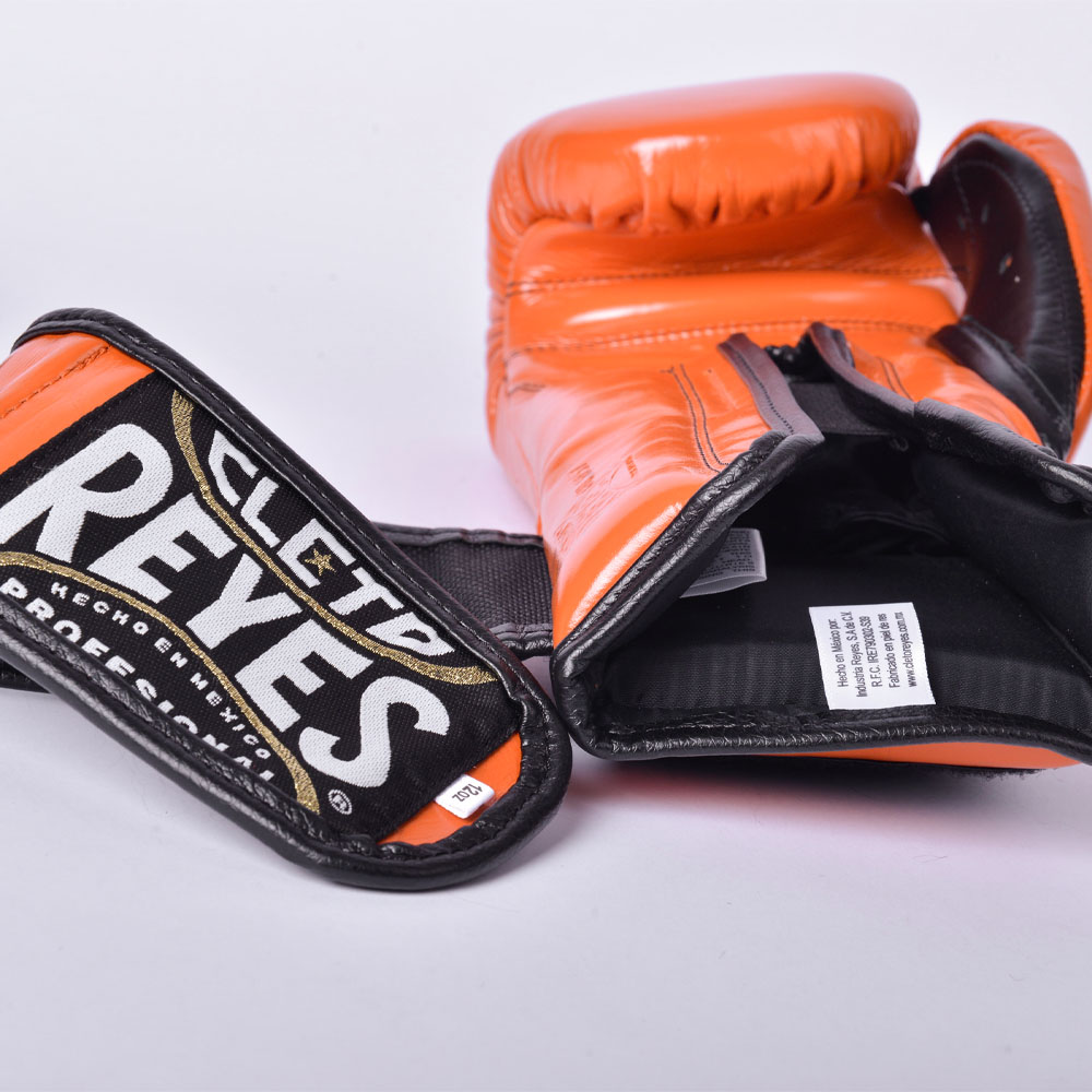 Cleto Reyes Boxhandschuhe, Klett Sparring, orange, 16 Oz