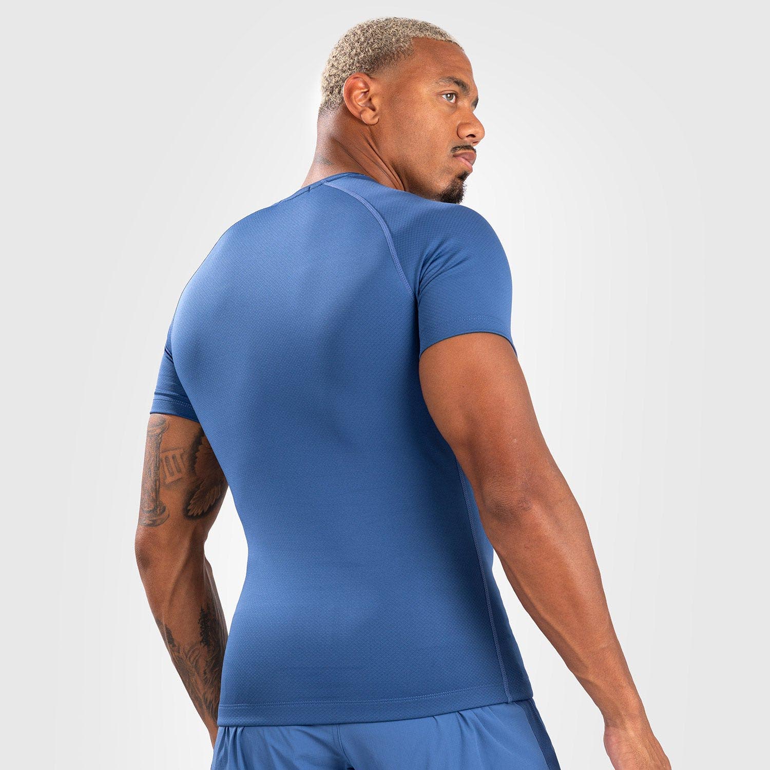 VENUM Rashguard, S/S, Contender, blau, XL