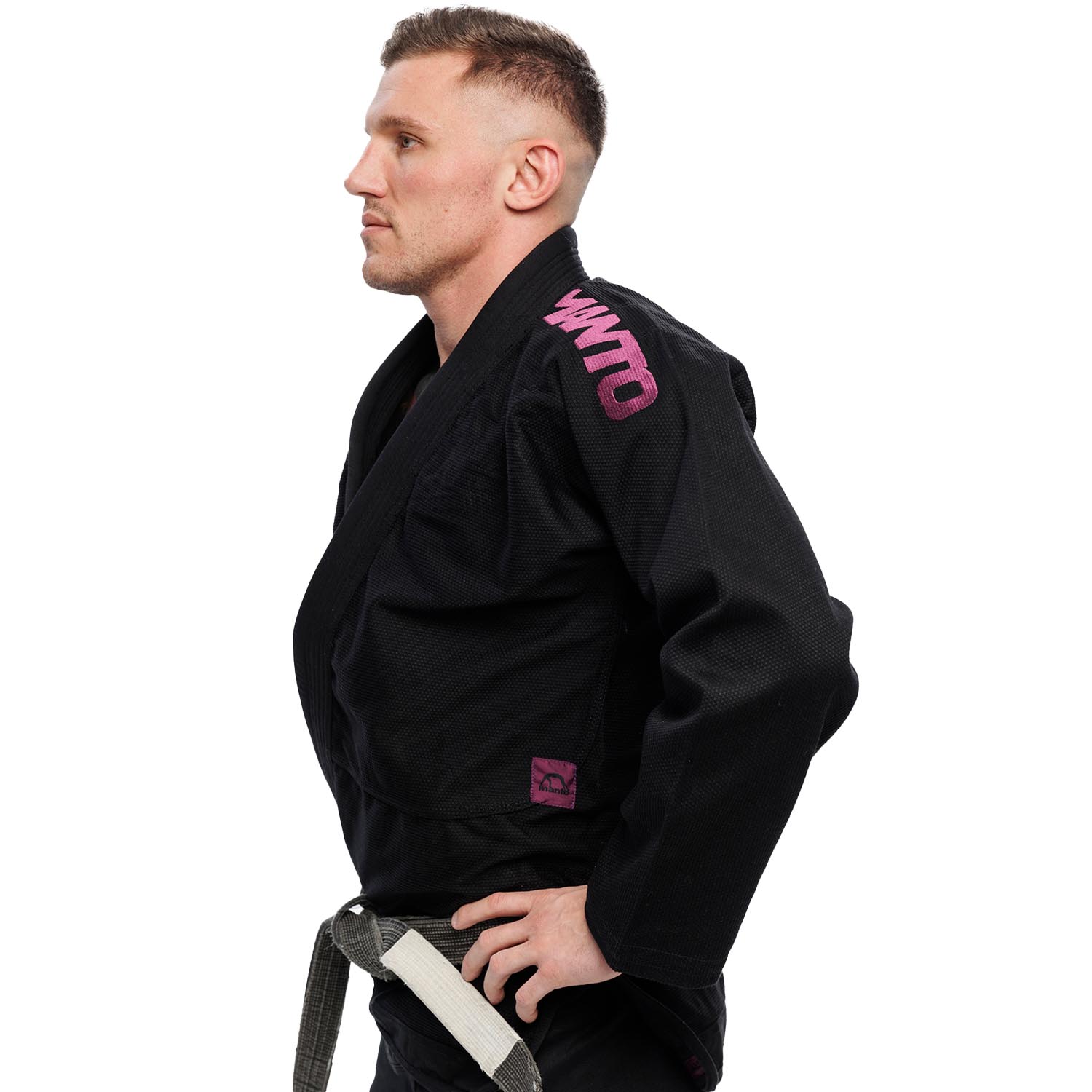 MANTO BJJ GI, X5, black-purple, A3