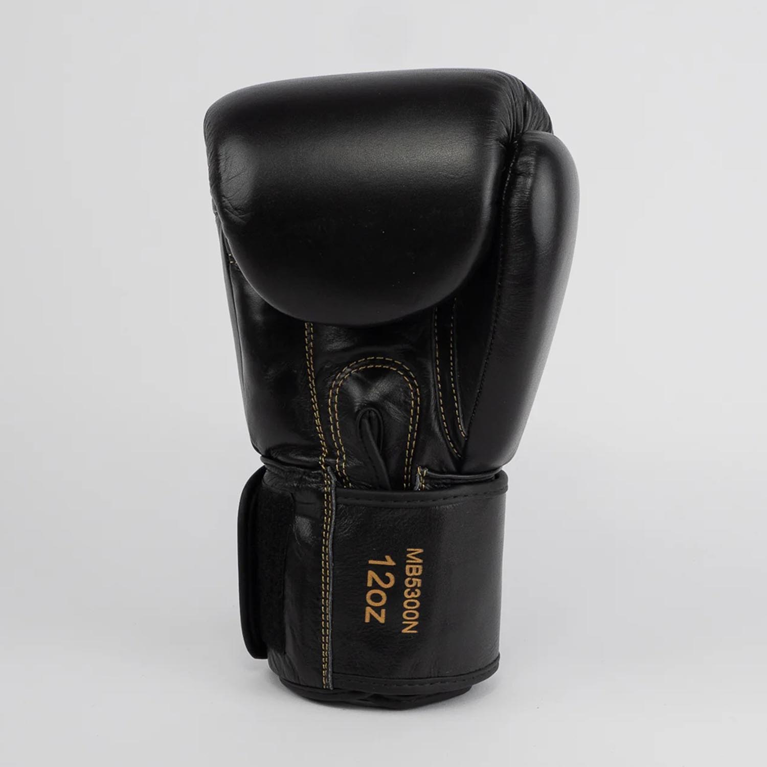 Metal Boxe Boxing Gloves, Thai, black-gold, 16 Oz