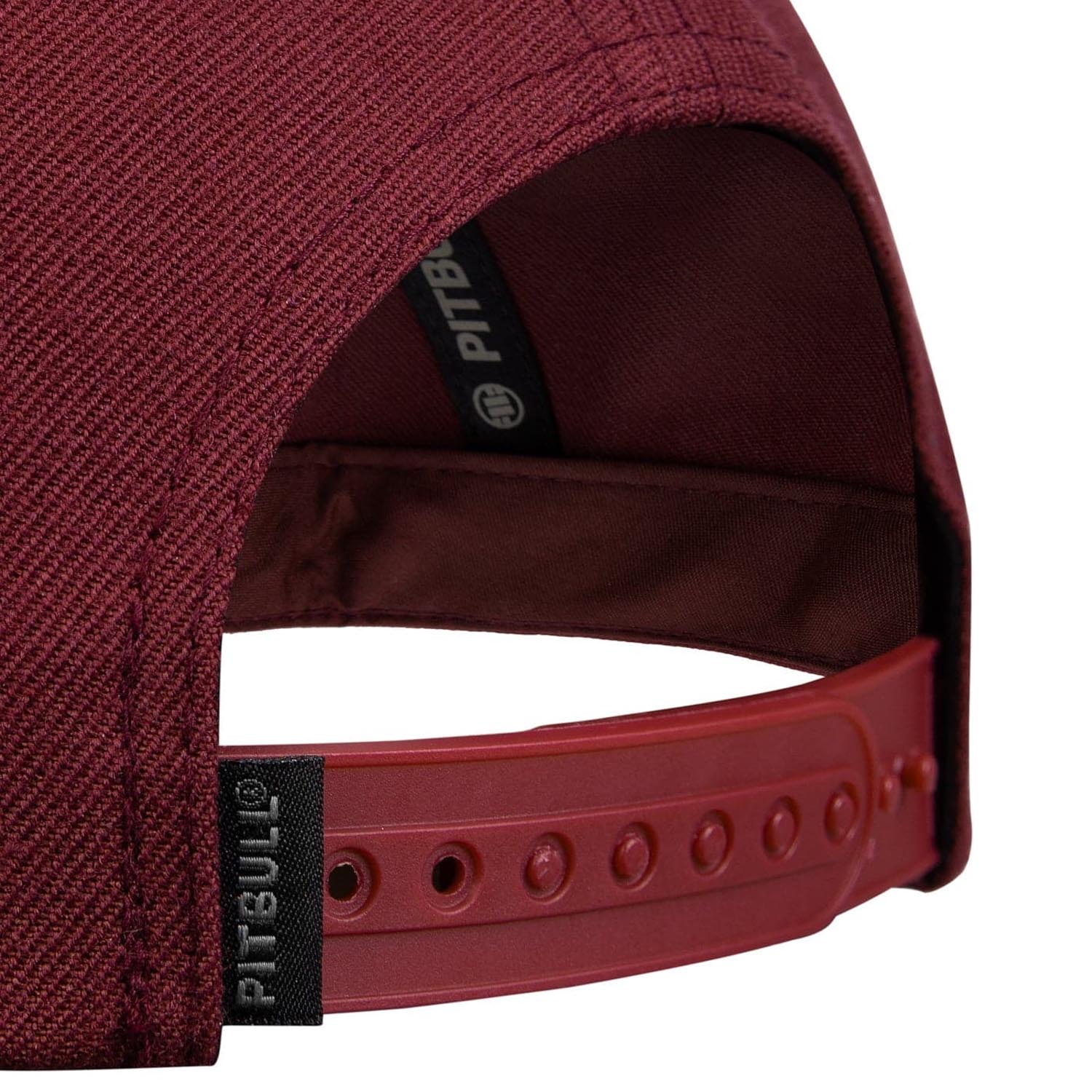 Pit Bull West Coast Snapback Cap, Pitbull YP Premium, weinrot