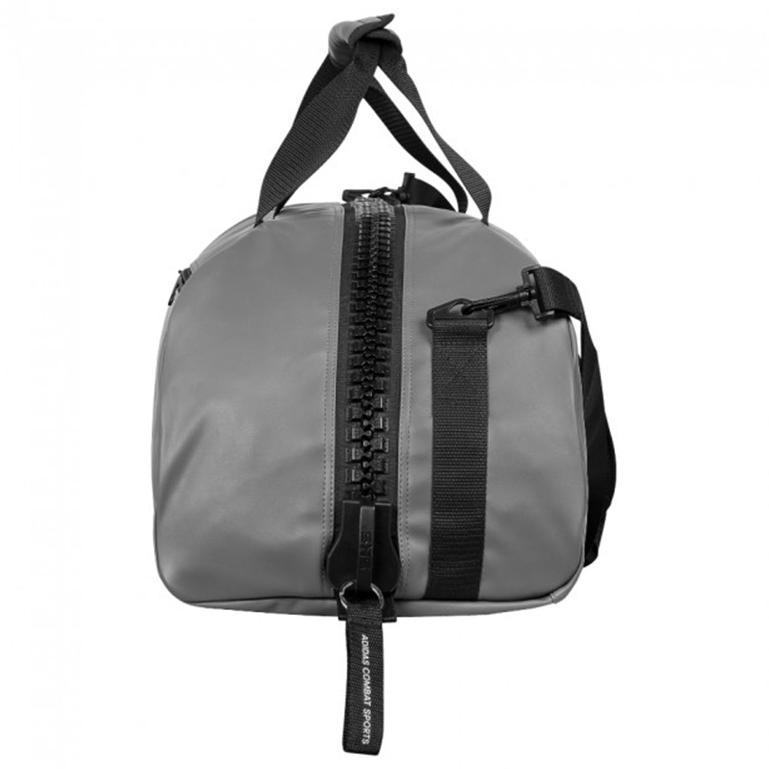 adidas Sporttasche, 2in1 PU, grau-schwarz, S