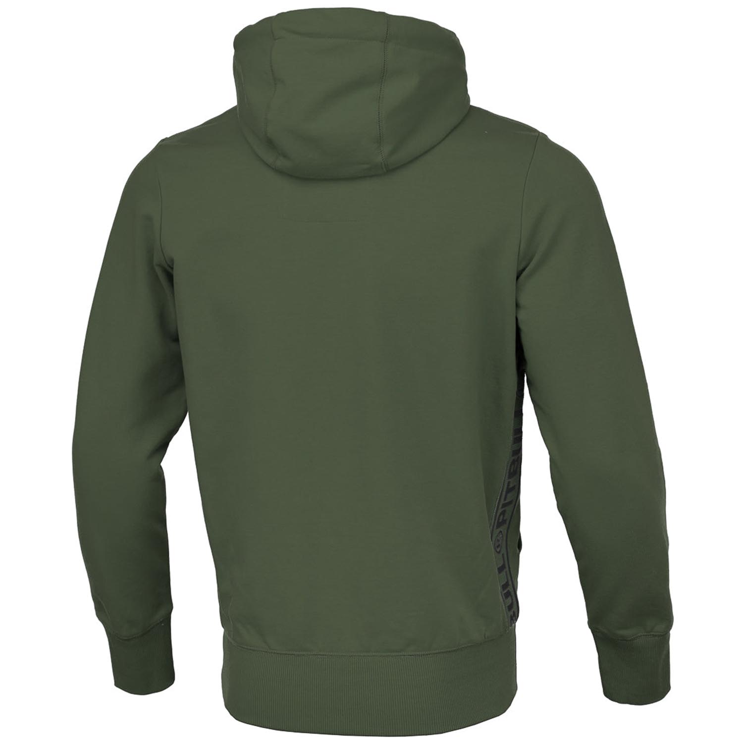 Pit Bull West Coast Zip Hoody, French Terry Reno, olive, M