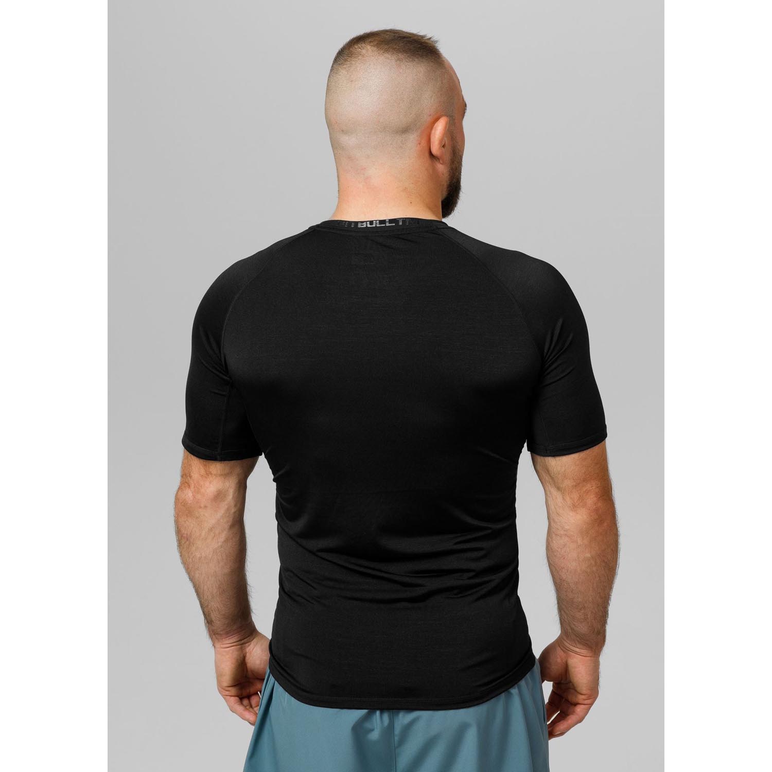 Pit Bull West Coast Rashguard, S/S, Performance Pro Plus, New Logo, black, XXL