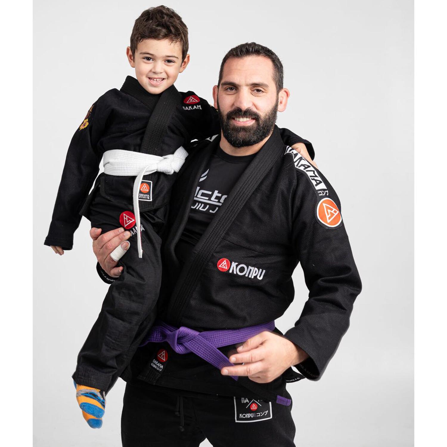 Nakama BJJ GI, Konpu, schwarz, A1 L