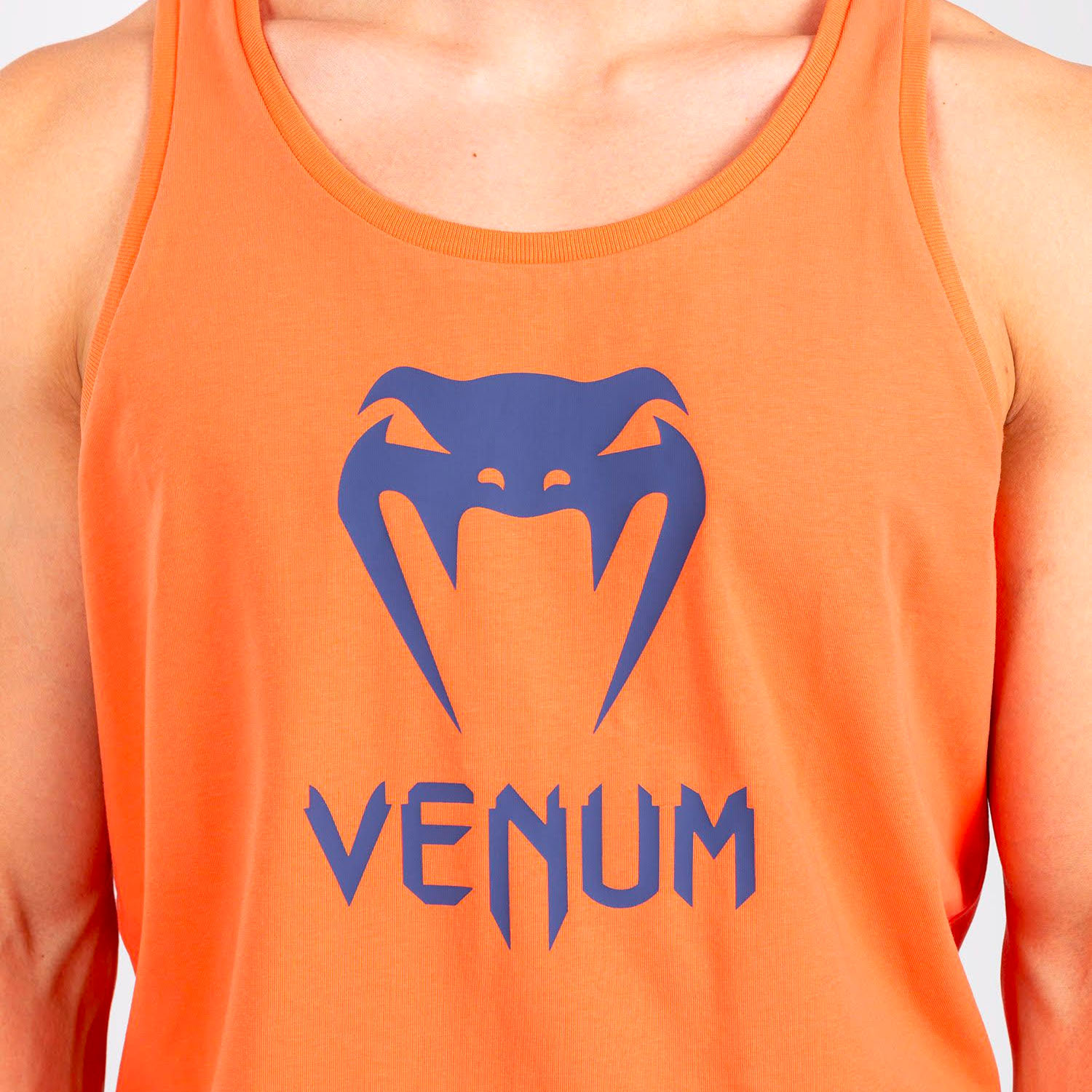 VENUM Tank Top, Classic, orange-navy, XL