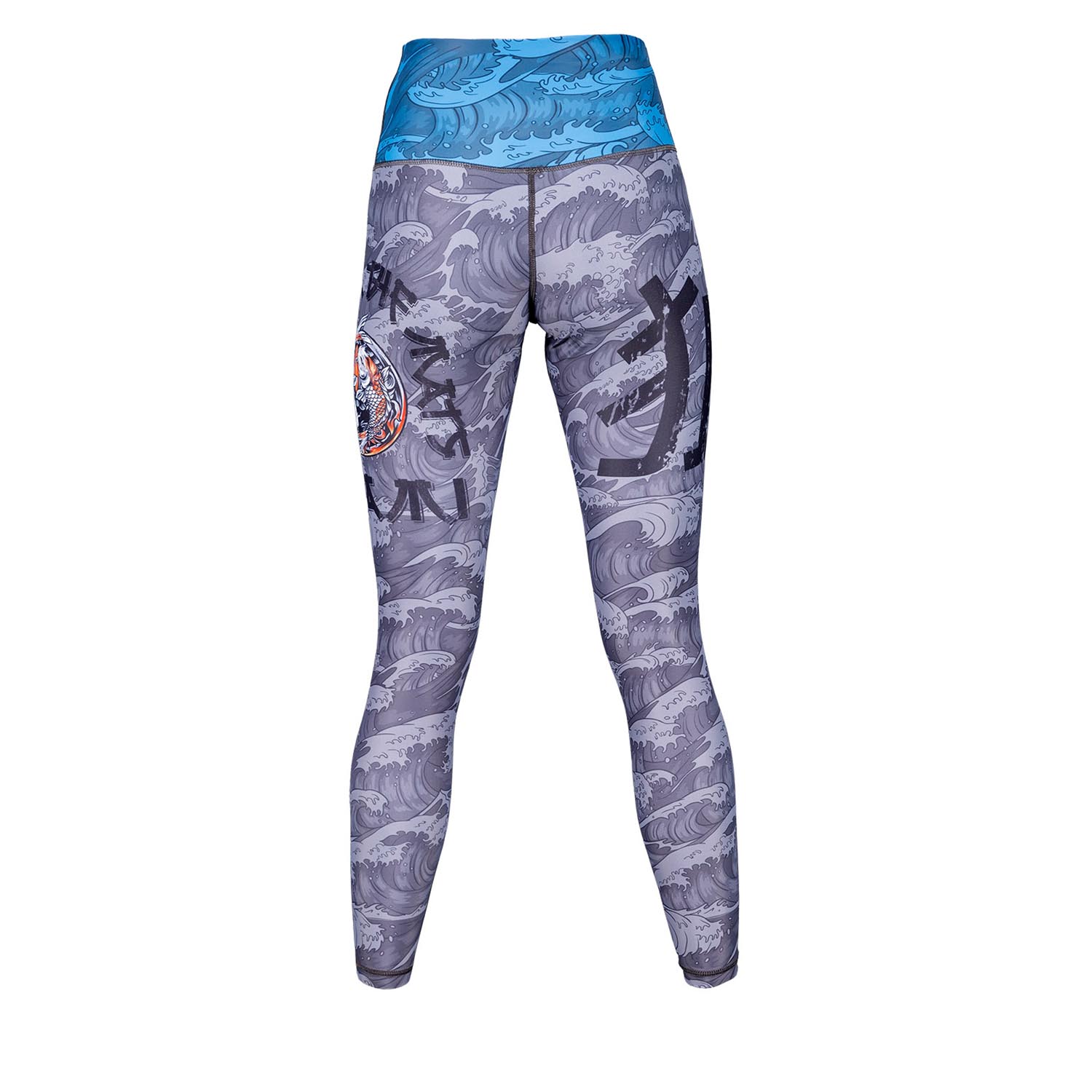 OKAMI Leggings, Damen, Kois, grau-blau, L
