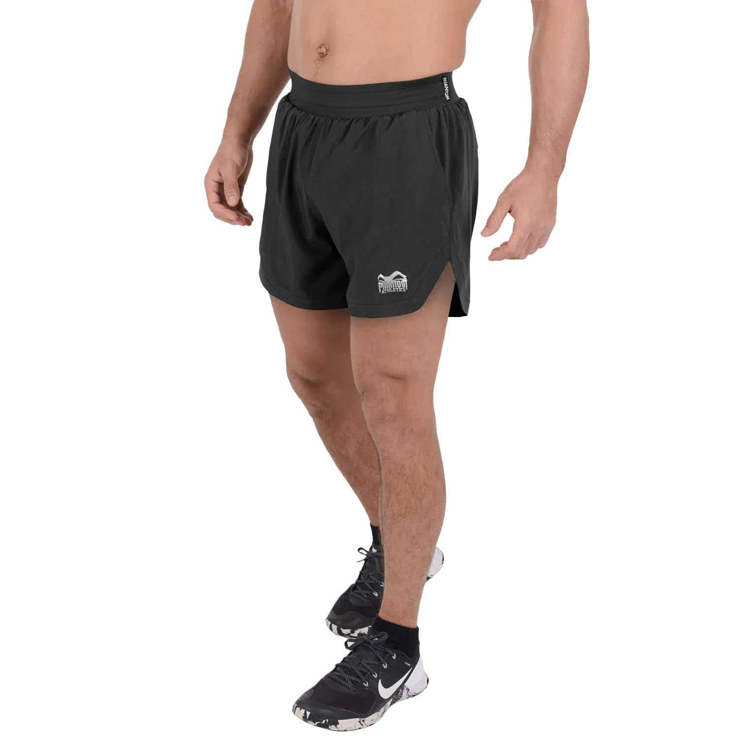 Phantom Athletics Fitness Shorts Laser ONE, schwarz, S
