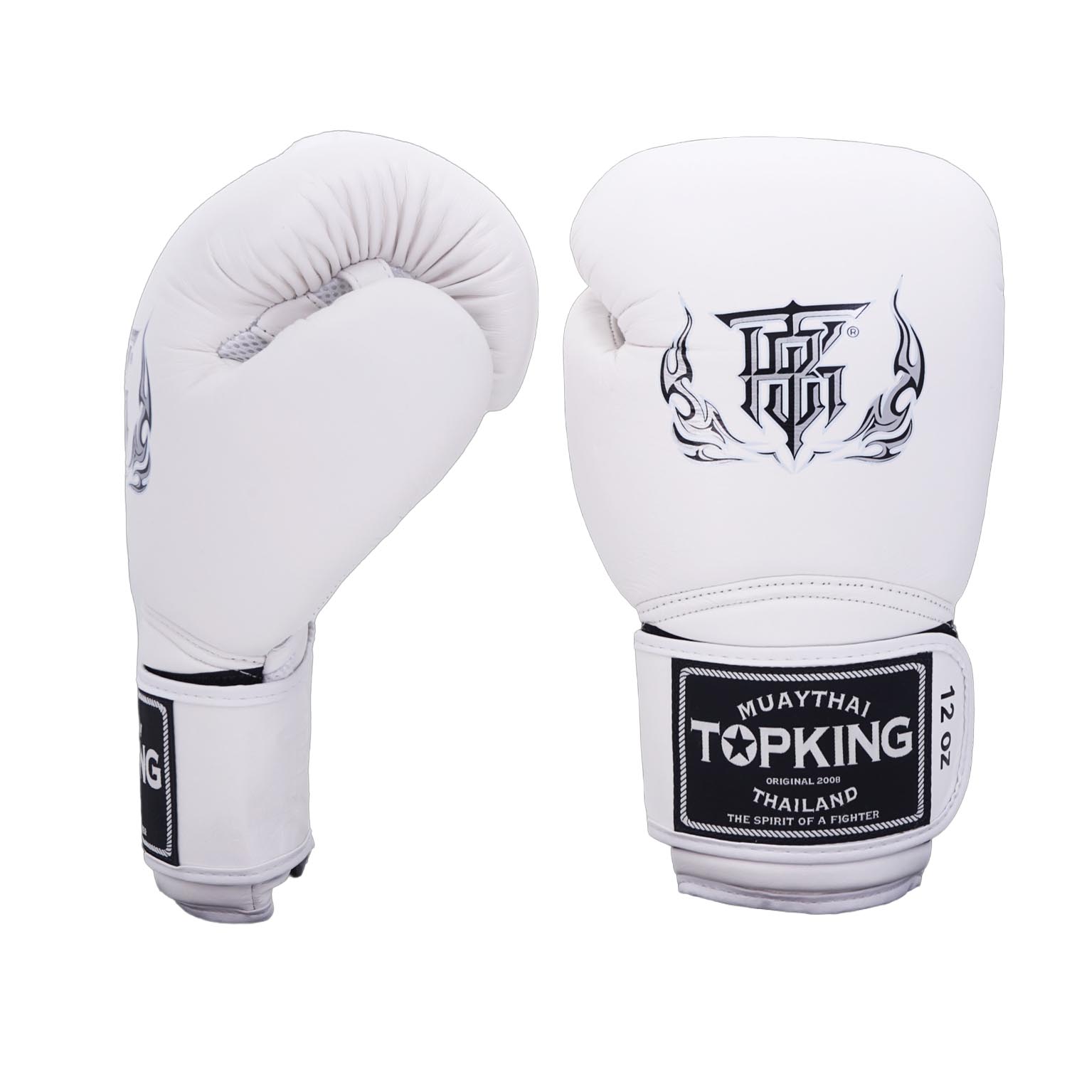 TOP KING BOXING Boxhandschuhe, Super Air, TKBGSA, white, 16 Oz