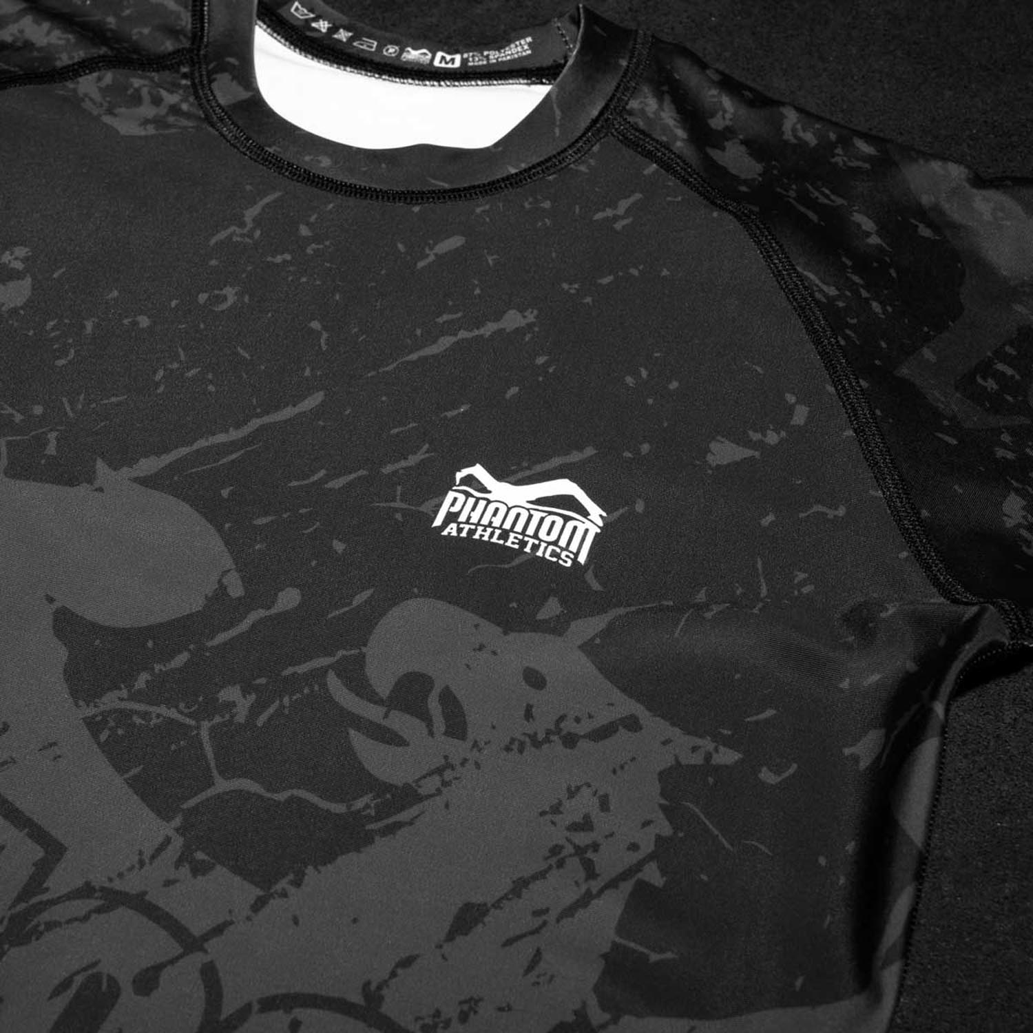 Phantom Athletics Rashguard, L/S, Germany, black, S