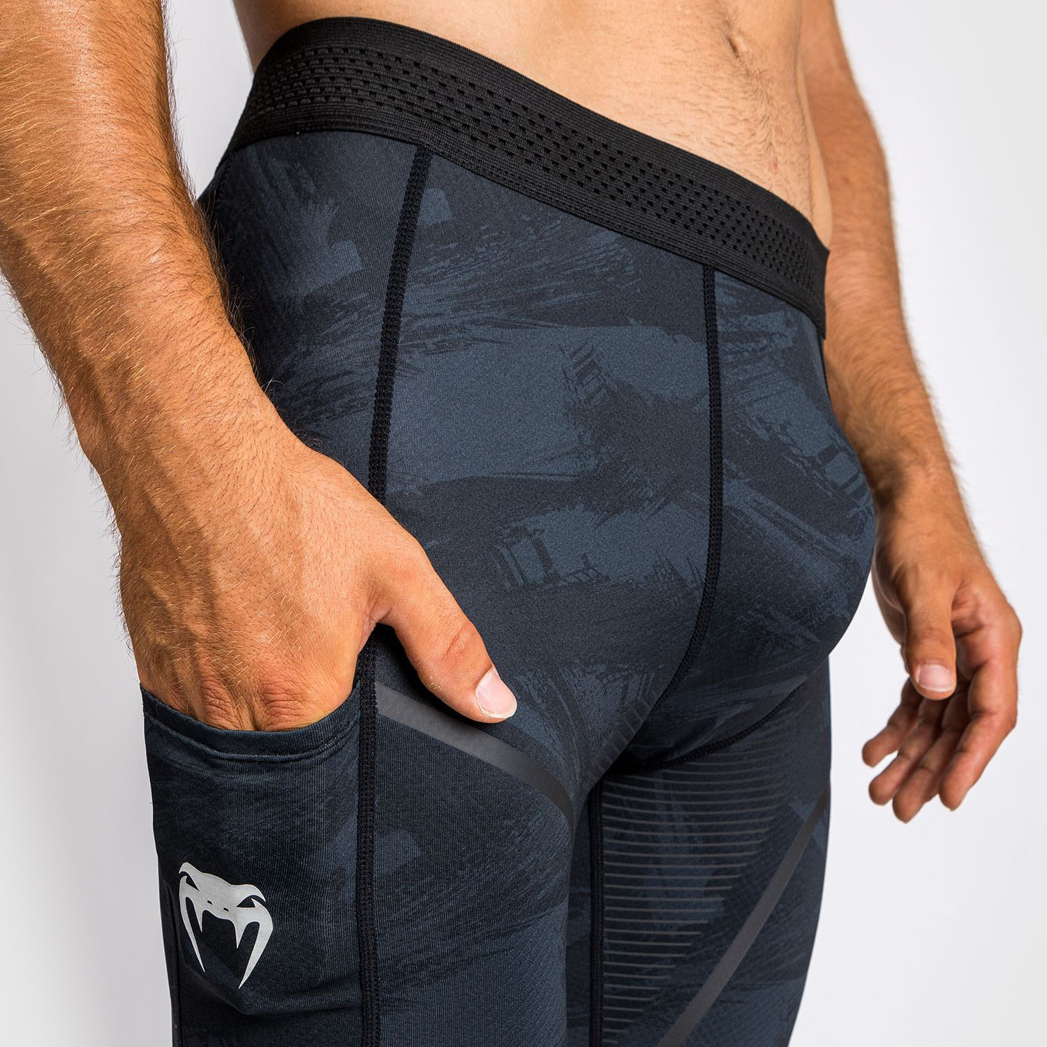 VENUM Compression Pants, Electron 3.0, black, XXL
