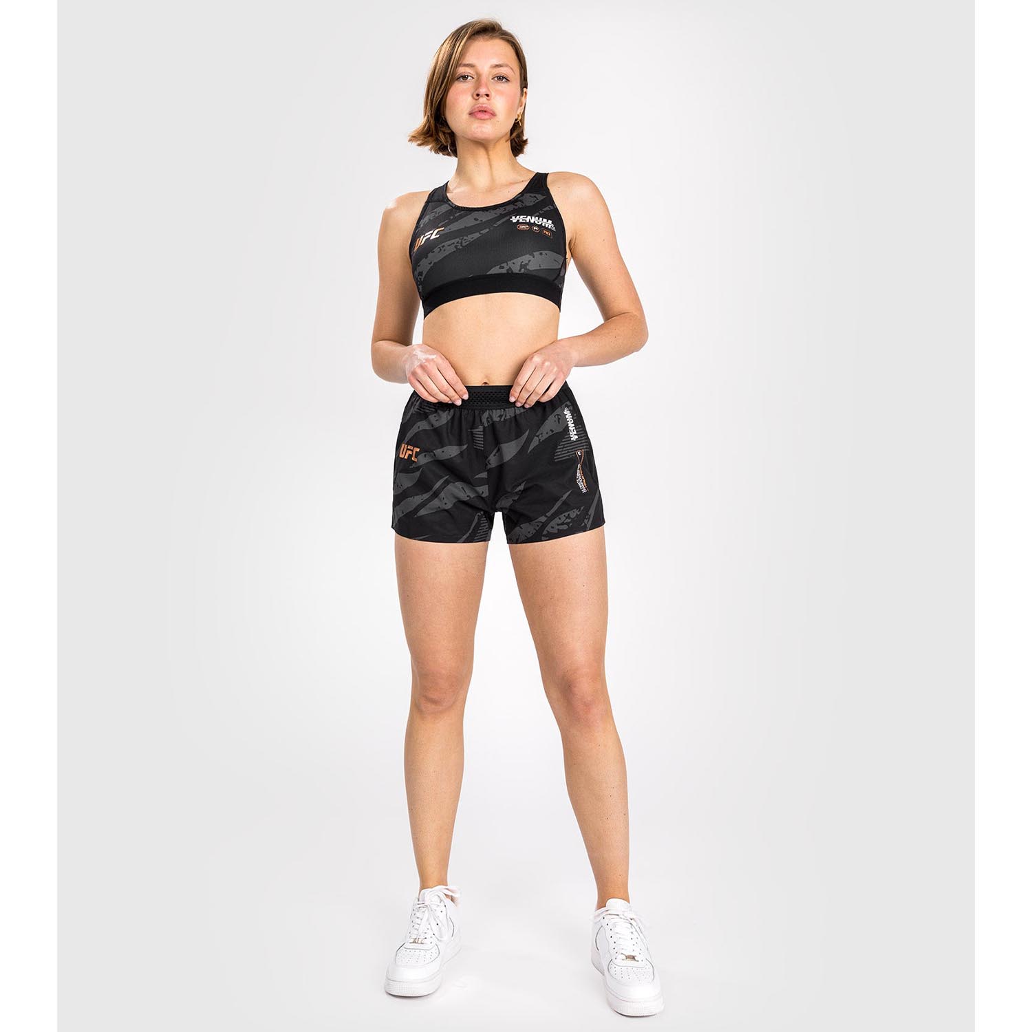 VENUM Training Shorts, Damen, UFC Fight Week, Adrenaline, urban camo, XS