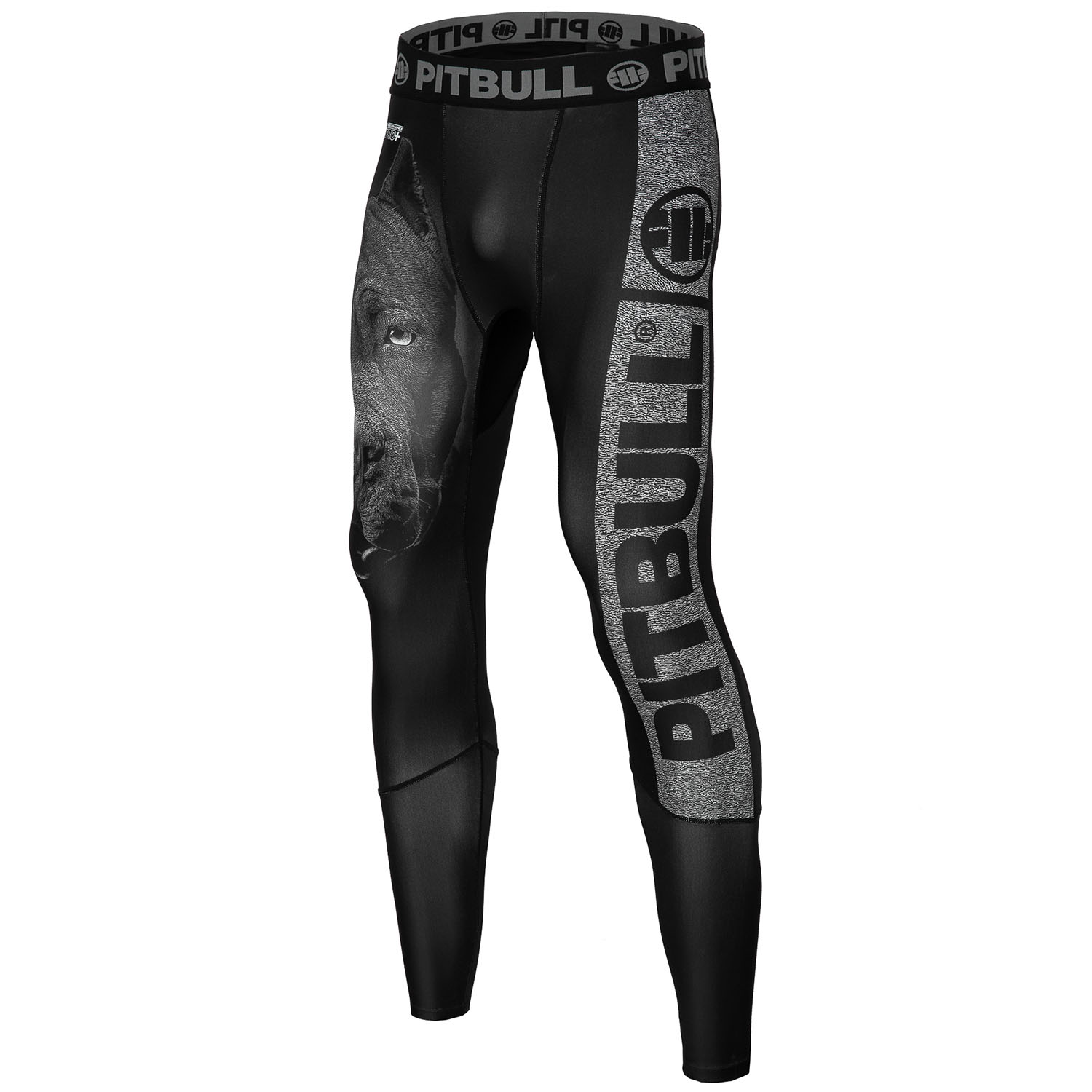 Pit Bull West Coast Compression Pants, Born In 1989, schwarz, XXXL