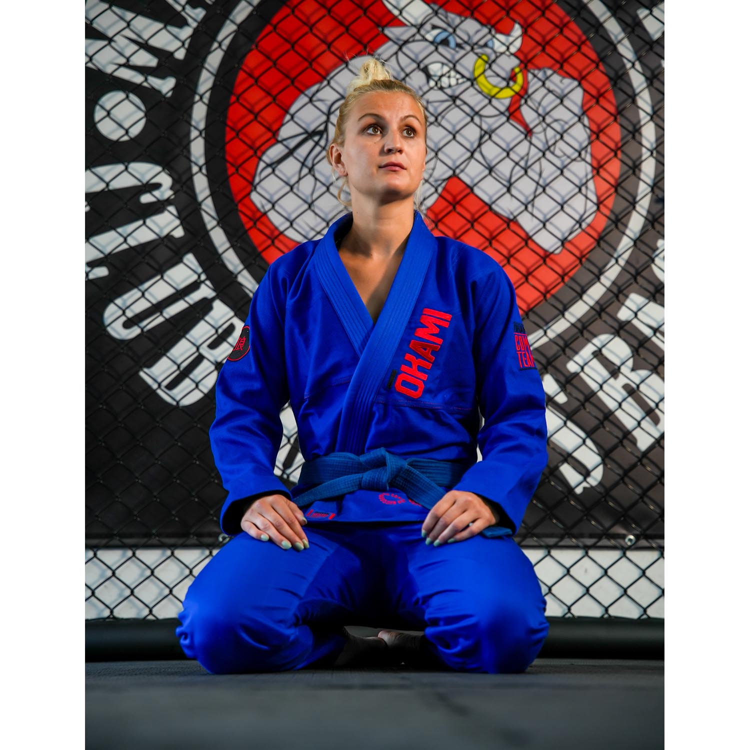 OKAMI BJJ GI, Competition Team V2, white