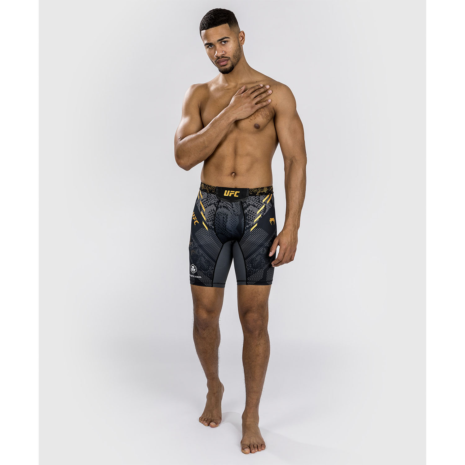 VENUM Compression Shorts UFC Authentic Fight Night, Adrenaline, black-gold, XL