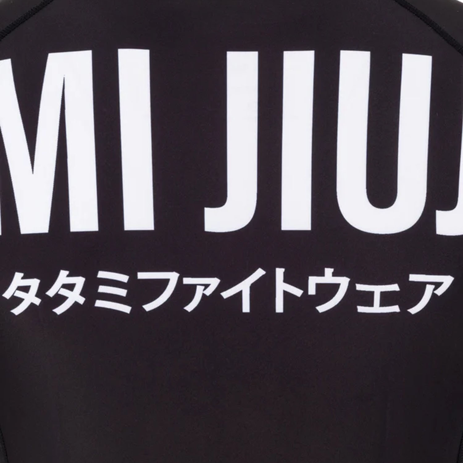 Tatami Rashguard, S/S, Impact, black-white, S