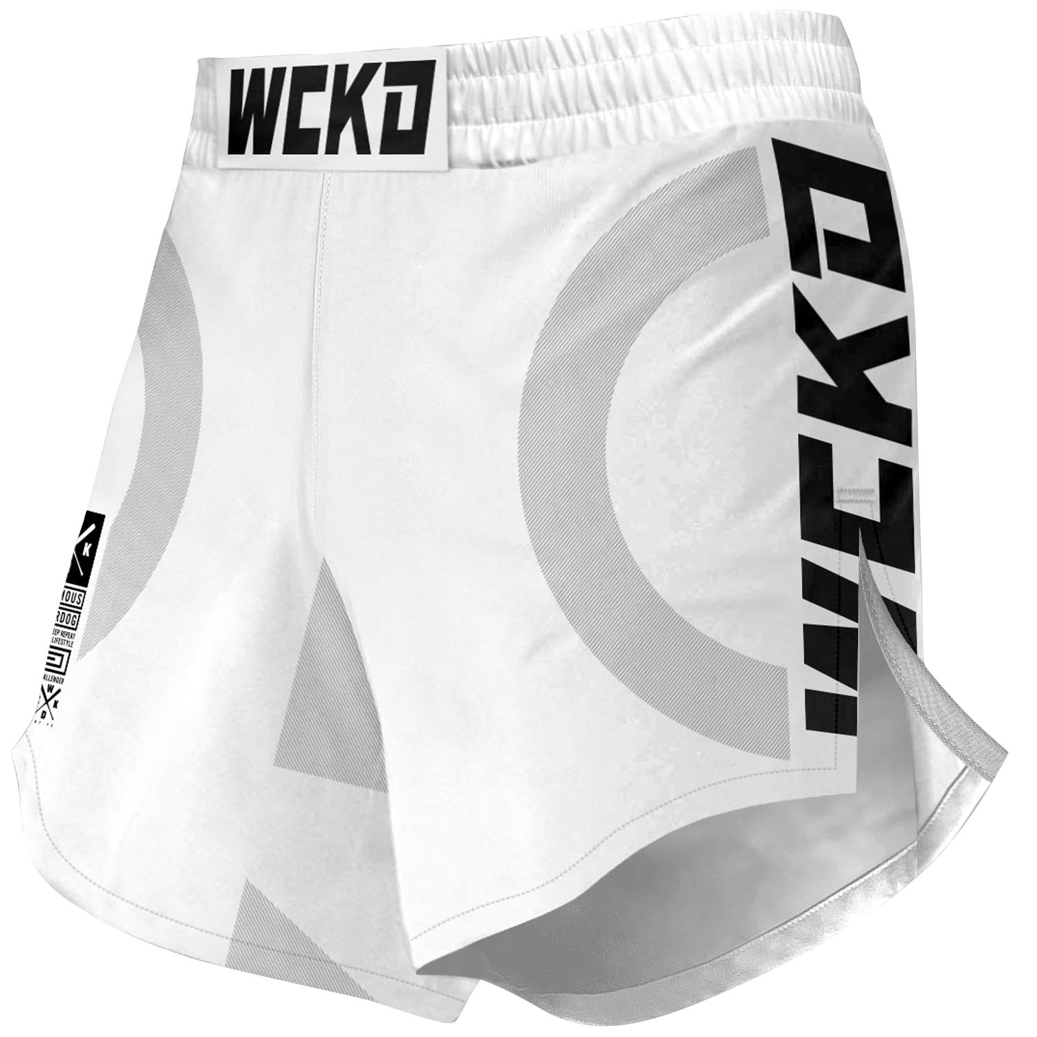 Wicked One MMA Fight Shorts, Element Kruz, weiß, XXL