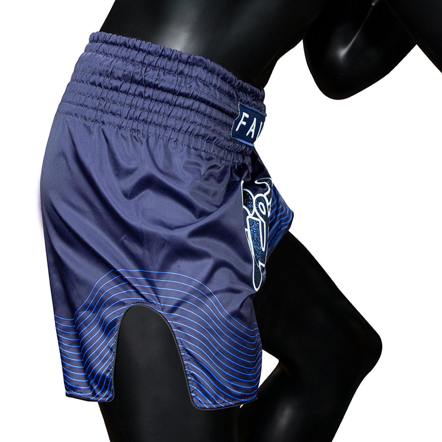 Fairtex Muay Thai Shorts, BS1930, Blue Ocean, blau, M