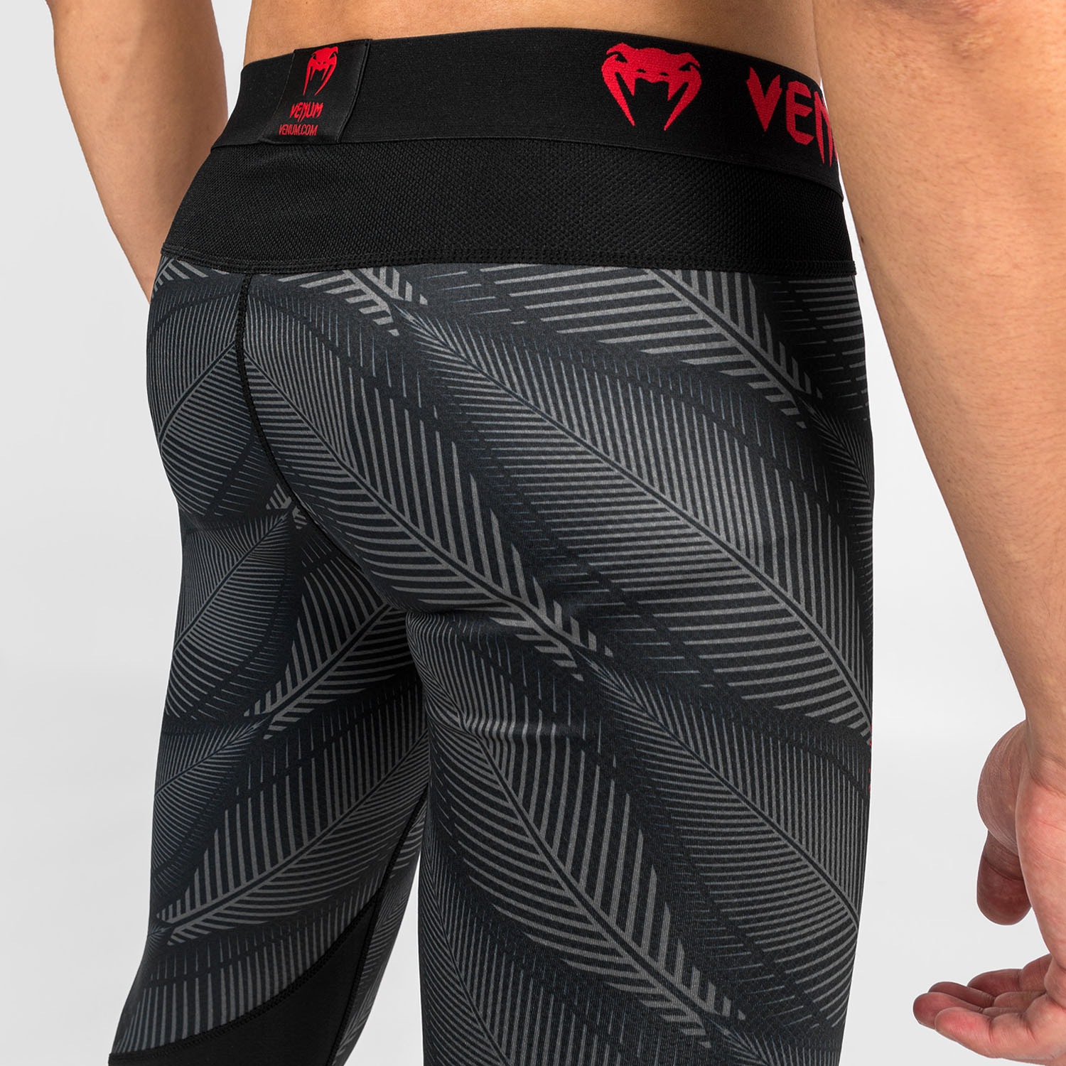 VENUM Compression Pants, Phantom, black-red, S