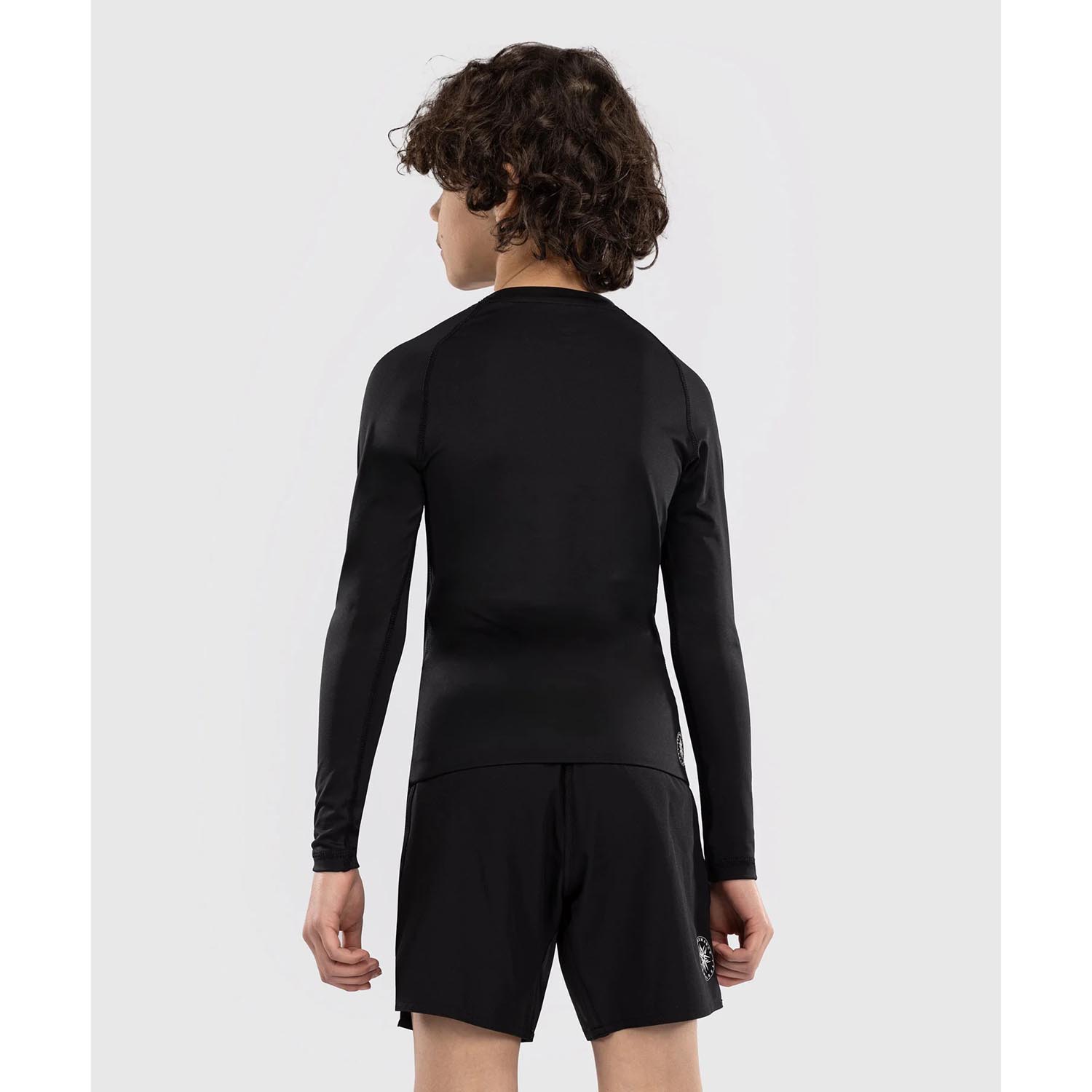 VENUM Rashguard, L/S, Kids, Contender, black, 14 J