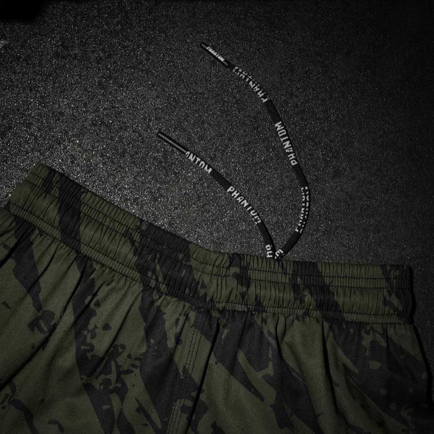 Phantom Athletics MMA Fight Shorts, Evo Tiger, camo-green, XXL