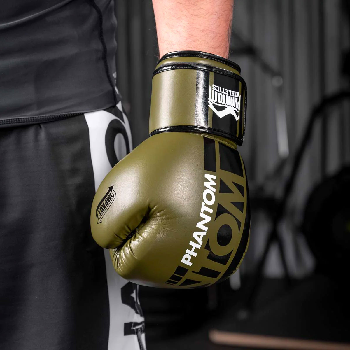 Phantom Athletics Boxing Gloves, Apex, khaki, 14 Oz