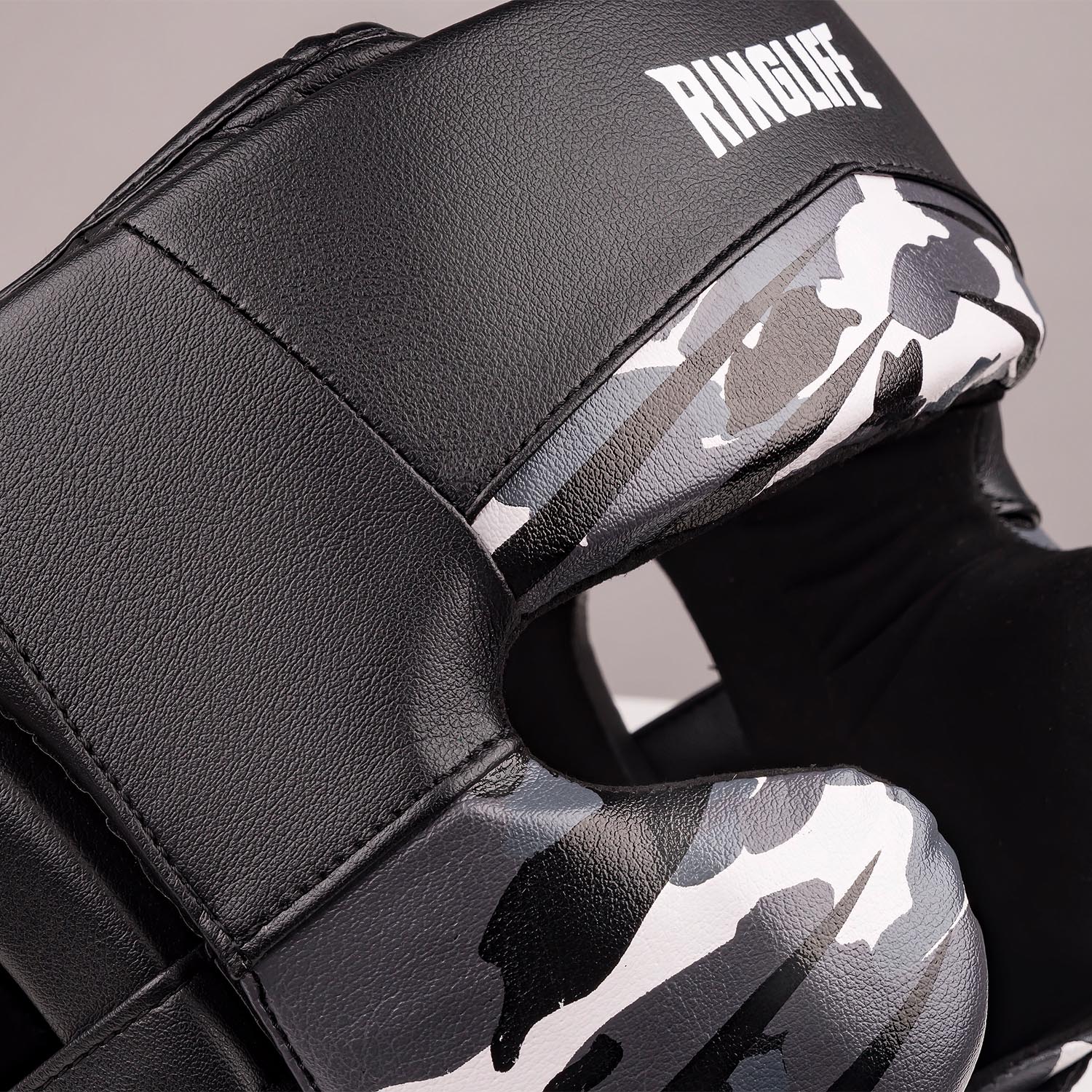 RINGLIFE Head Guard, Unit, black-camo L/XL
