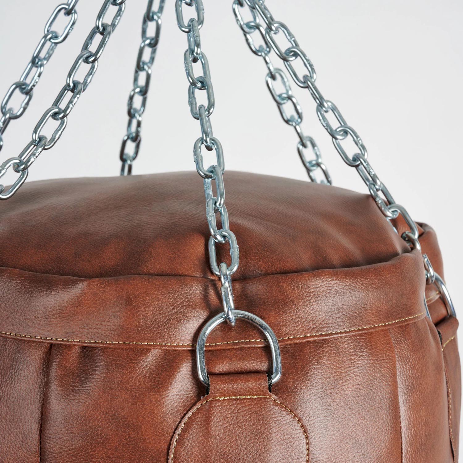 LEONE Boxing Bag, Ares Vintage T, ATT01, brown, 30 kg, 100 cm