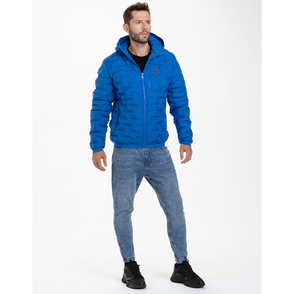 Pit Bull West Coast Jacke, Firestone, blau, XXXL