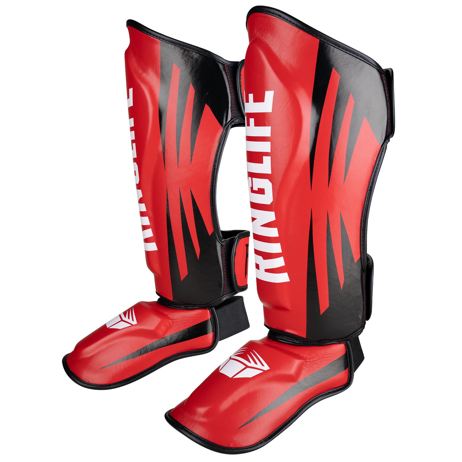 RINGLIFE Shin Guards - No.1 red M
